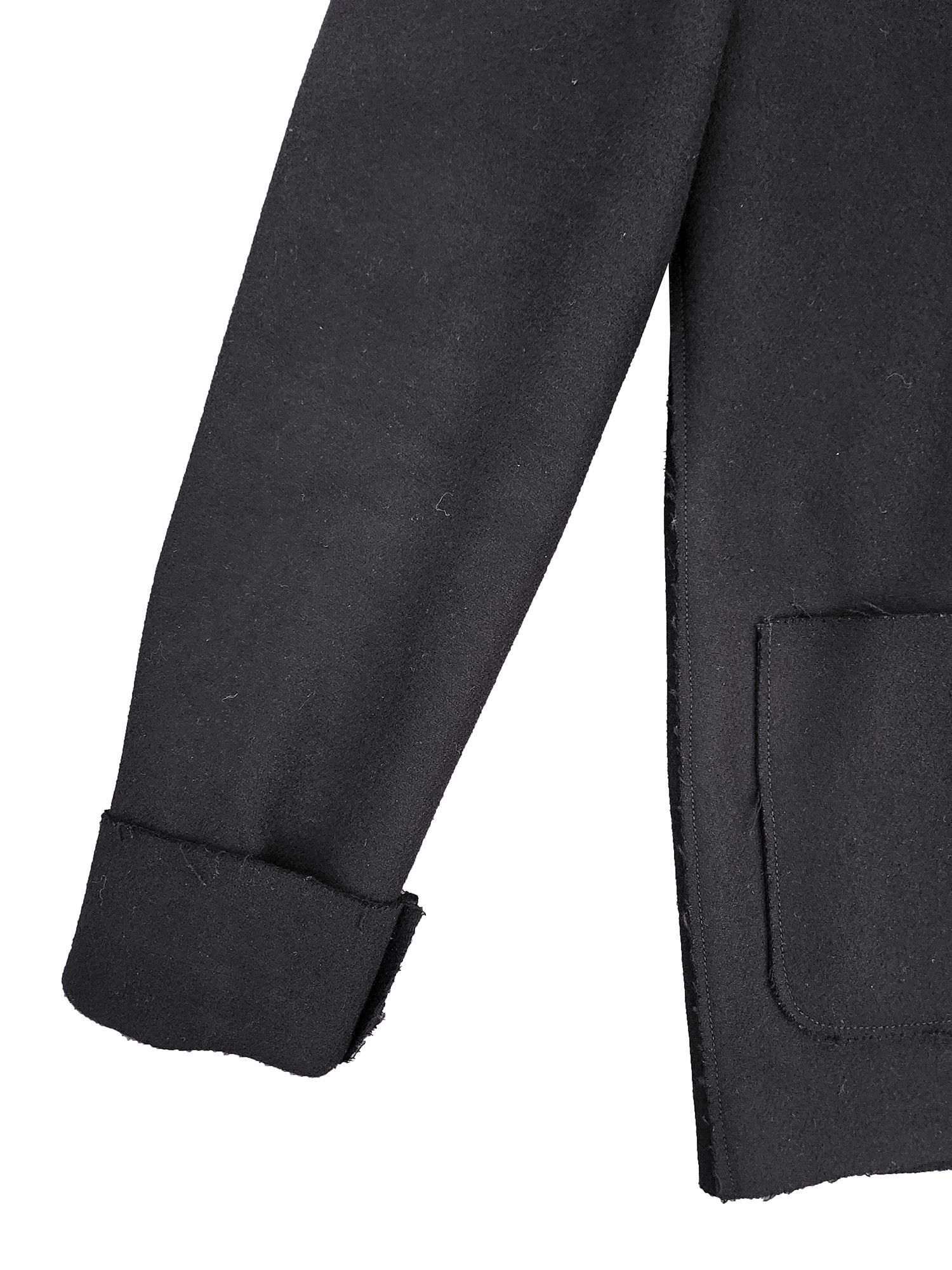 Ann Demeulemeester Ann Demeulemeester Fleece Wool Blazer Size US XS / EU 42 / 0 - 4 Thumbnail