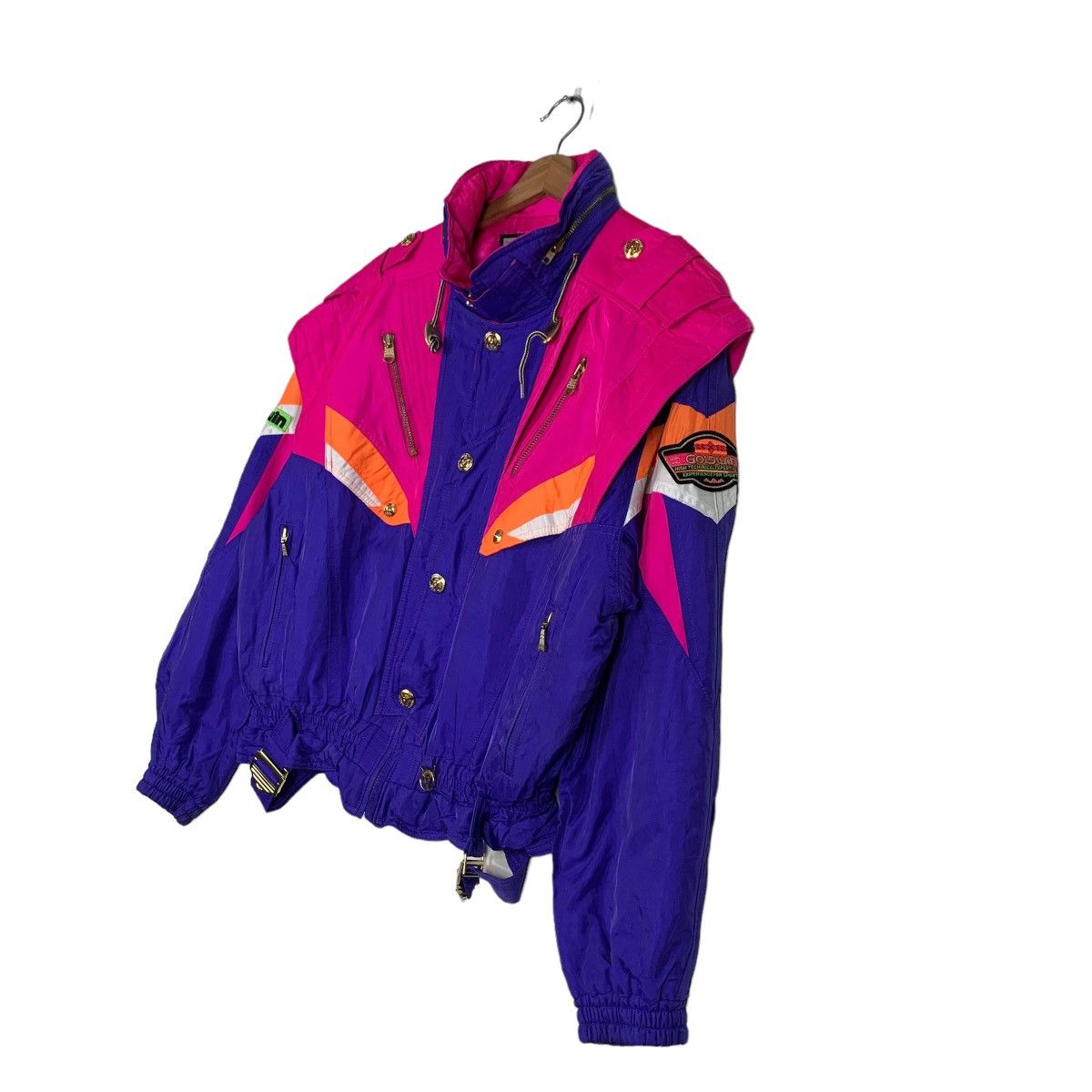 Goldwin Vintage GOLDWIN Competition Ski Jacket #0067-C4 Size US M / EU 48-50 / 2 - 2 Thumbnail