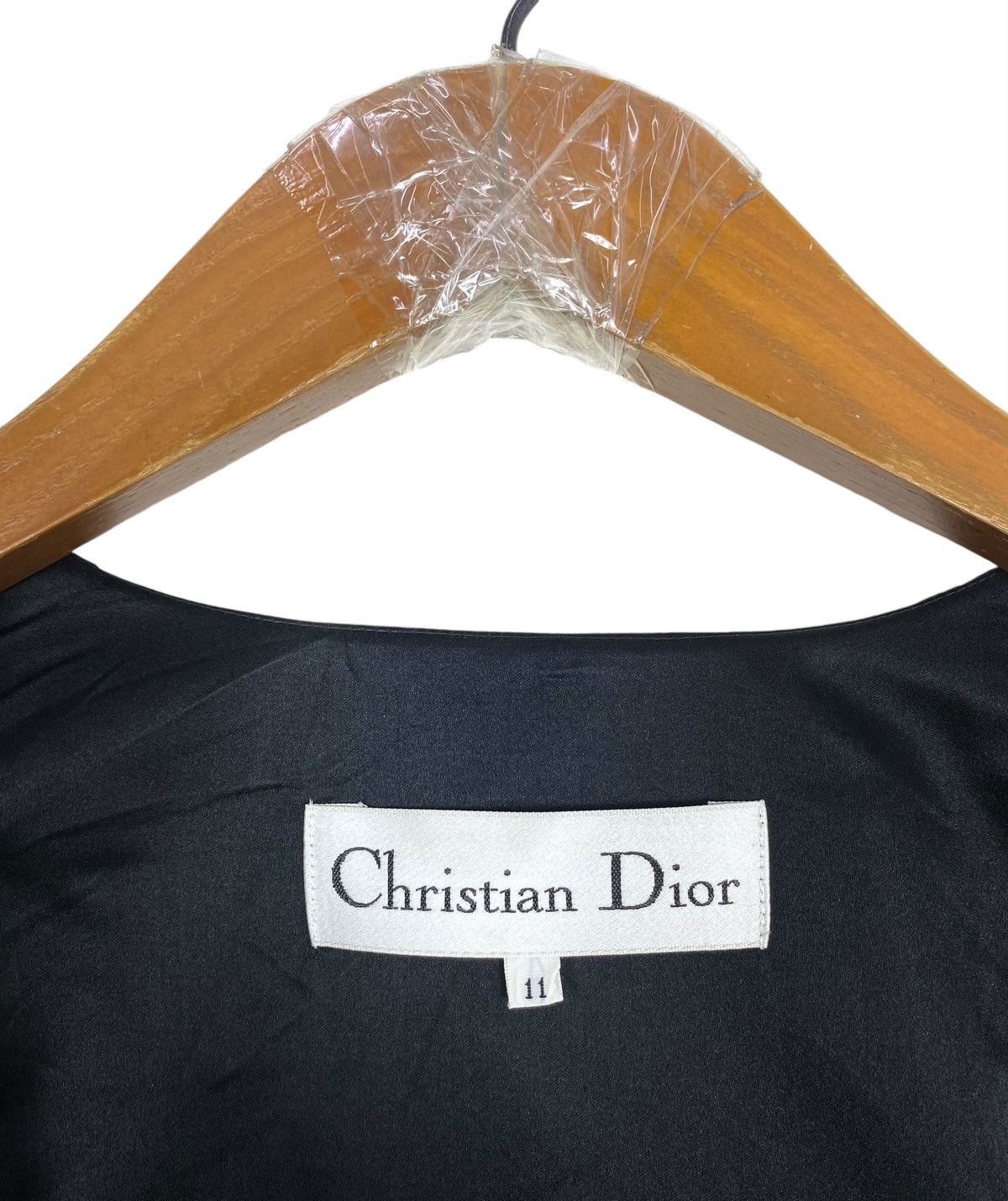 Christian Dior Monsieur Rare‼️ Vtg Christian Dior Collarless Double Breasted Blazer Size M / US 6-8 / IT 42-44 - 5 Thumbnail