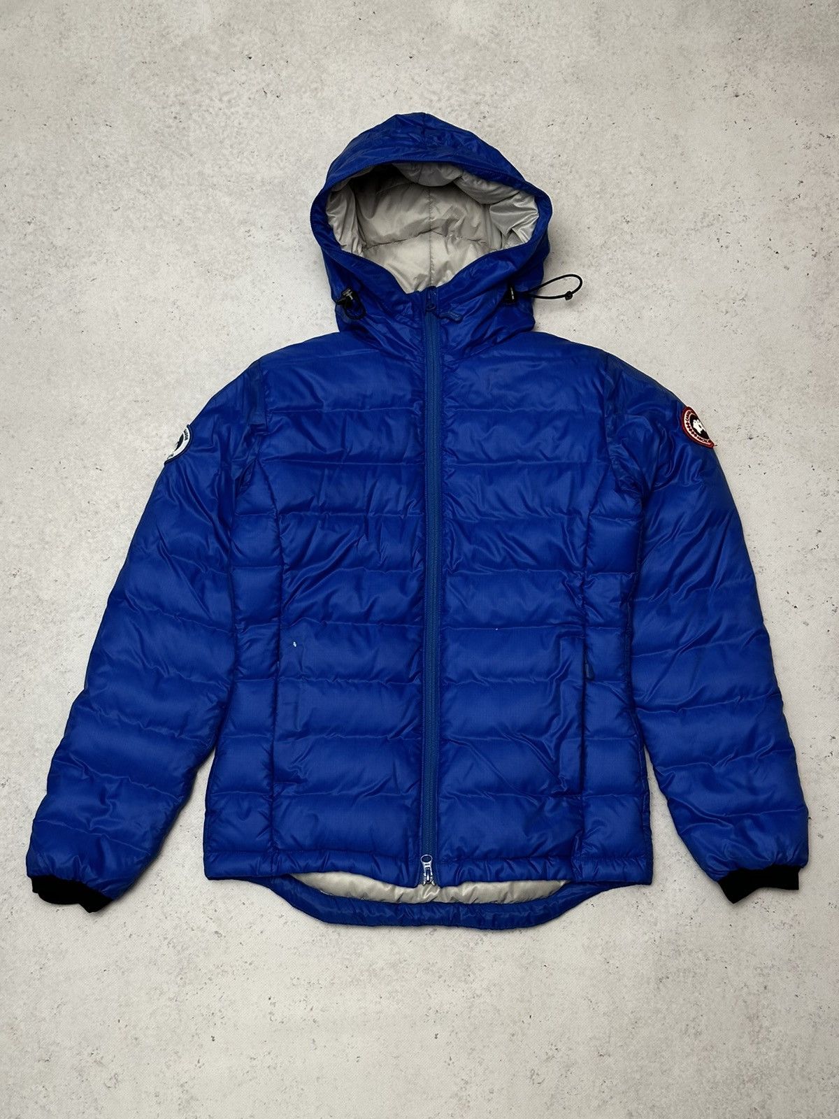 image of Canada Goose Pbi Ambassador Down Jacket in Blue, Women's (Size XS)