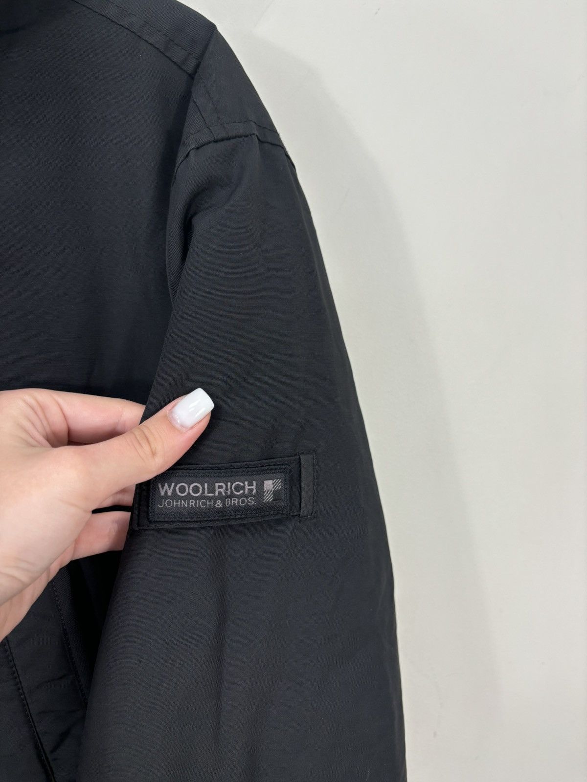 Woolrich Woolen Mills Woolrich John Rich & Bros Men’s Fishtail Black Parka Jacket Size US M / EU 48-50 / 2 - 12 Thumbnail