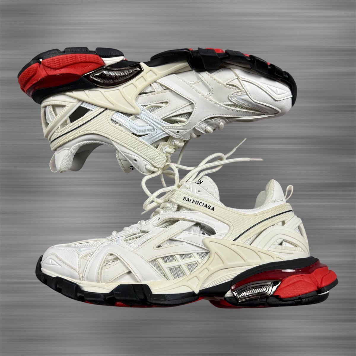 Balenciaga Triple Balenciaga Track Sneakers White BALENCIAGA Nylon