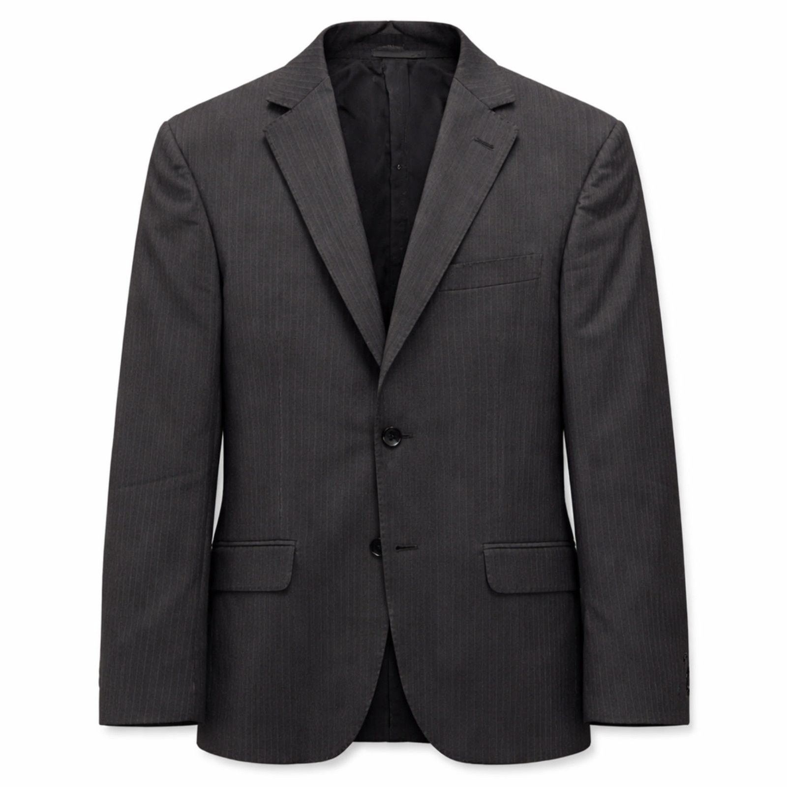 Z Zegna Z Zegna Gray Pinstripe Wool Sport Coat 52R - MSRP $1495 Size 52R - 1 Thumbnail
