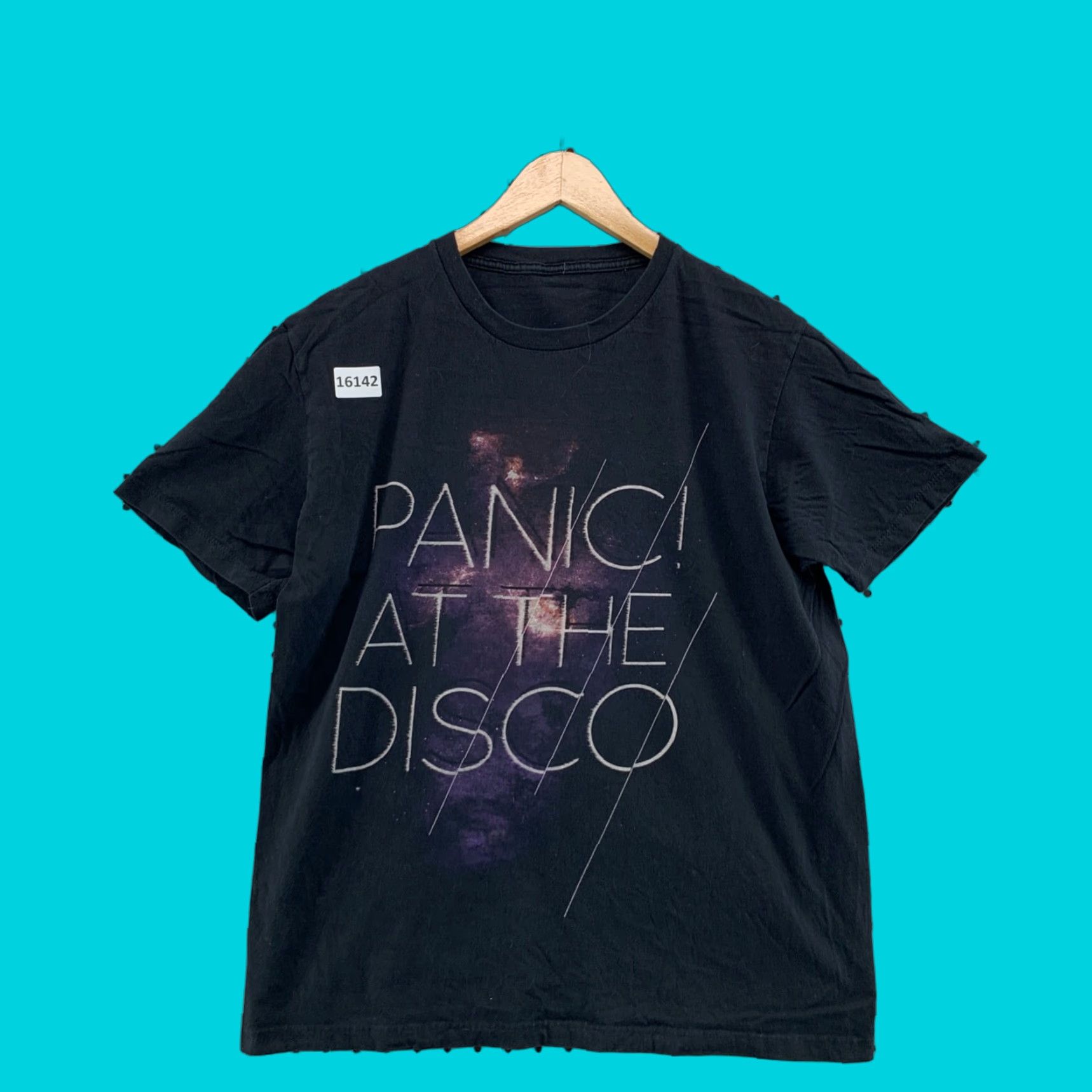 Vintage Panic At The Disco Shirt Adult Medium Black Short Sleeve Band Tee Size US M / EU 48-50 / 2 - 1 Thumbnail