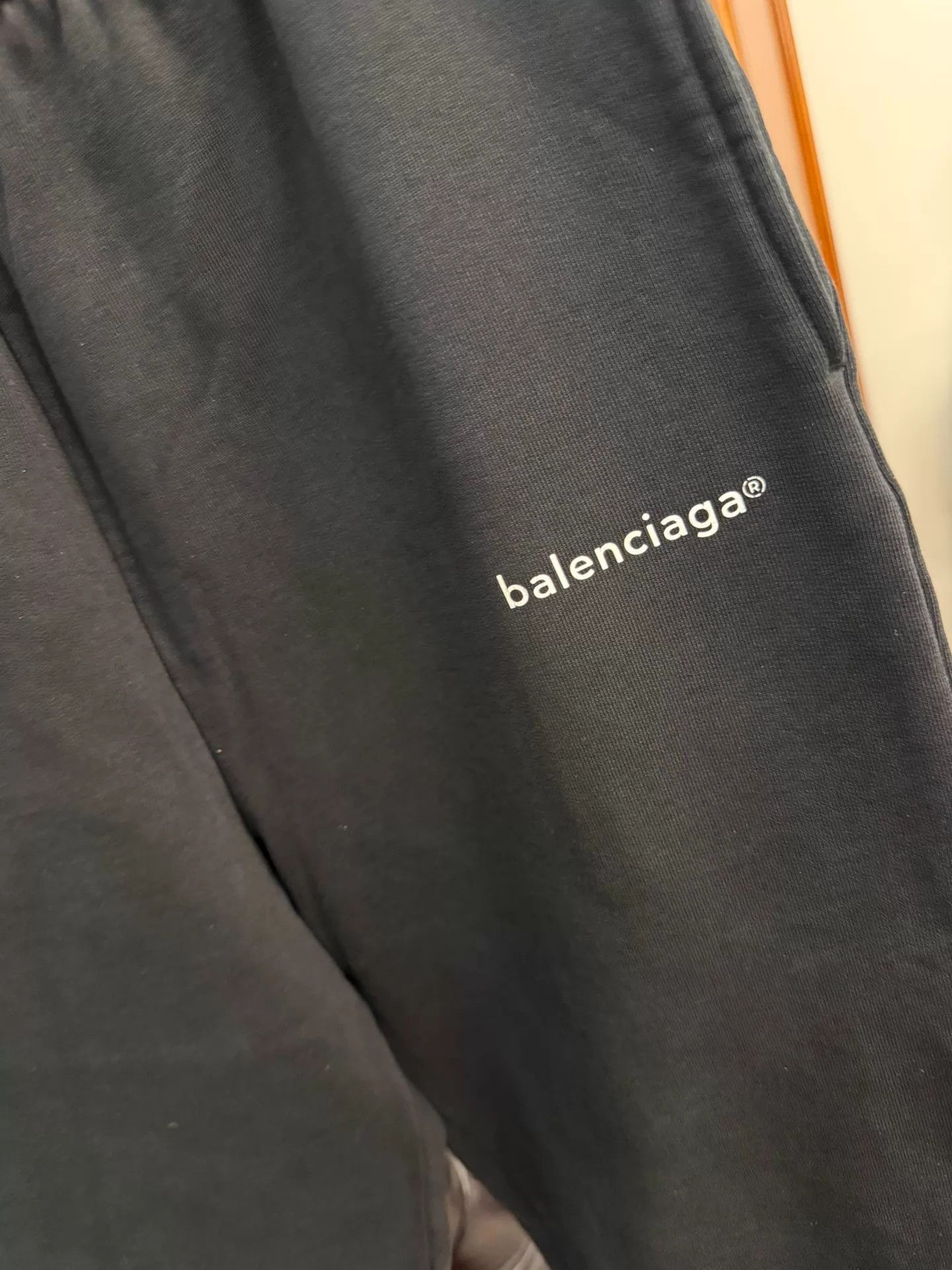 Balenciaga Balenciaga Casual Pants XS (50) Black Logo Size 25" / US 0 / IT 36 - 3 Thumbnail