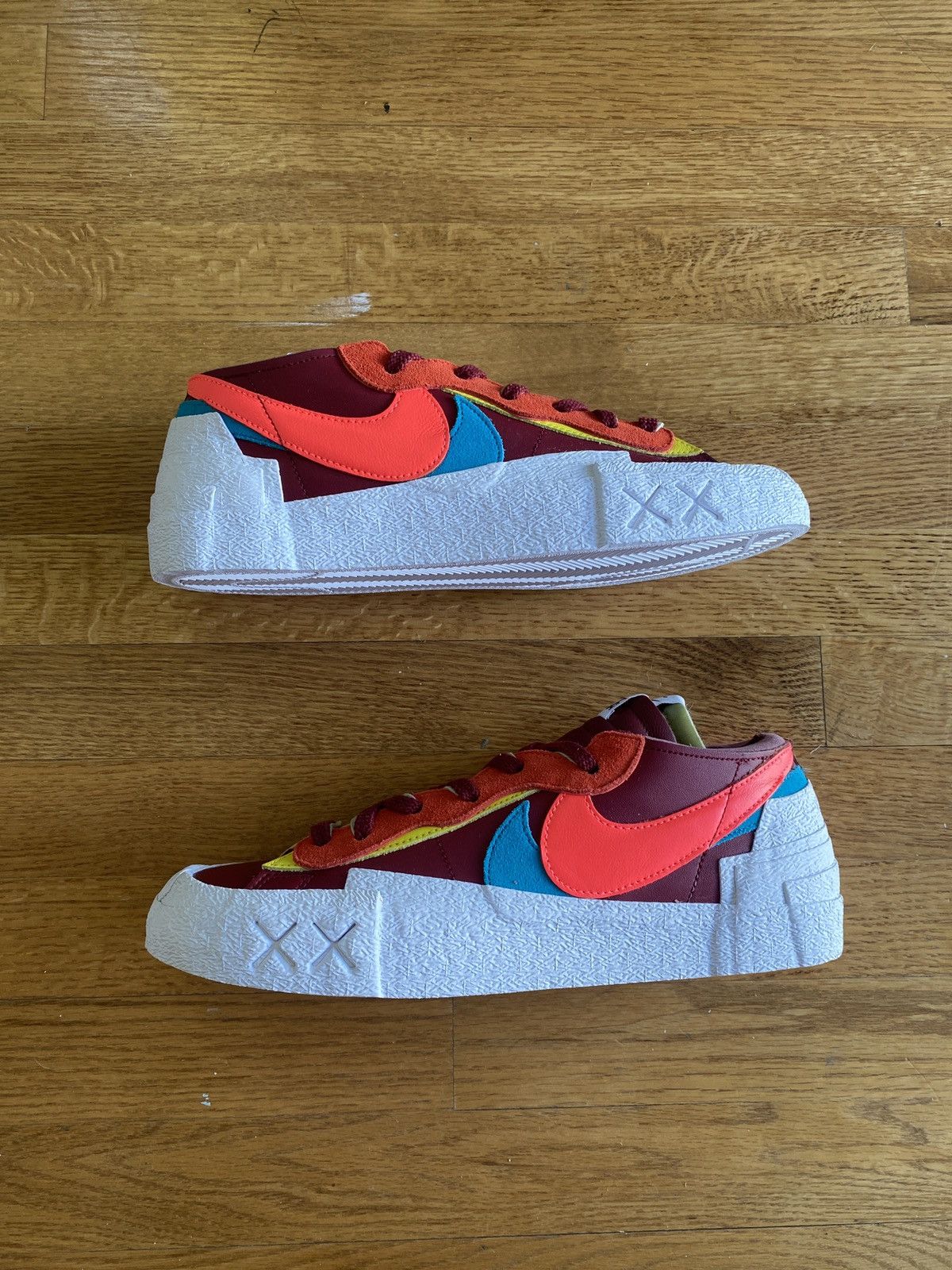 Kaws × Nike × Sacai Nike Blazer Low / Sacai / Kaws Size US 11 / EU 44 - 1 Thumbnail