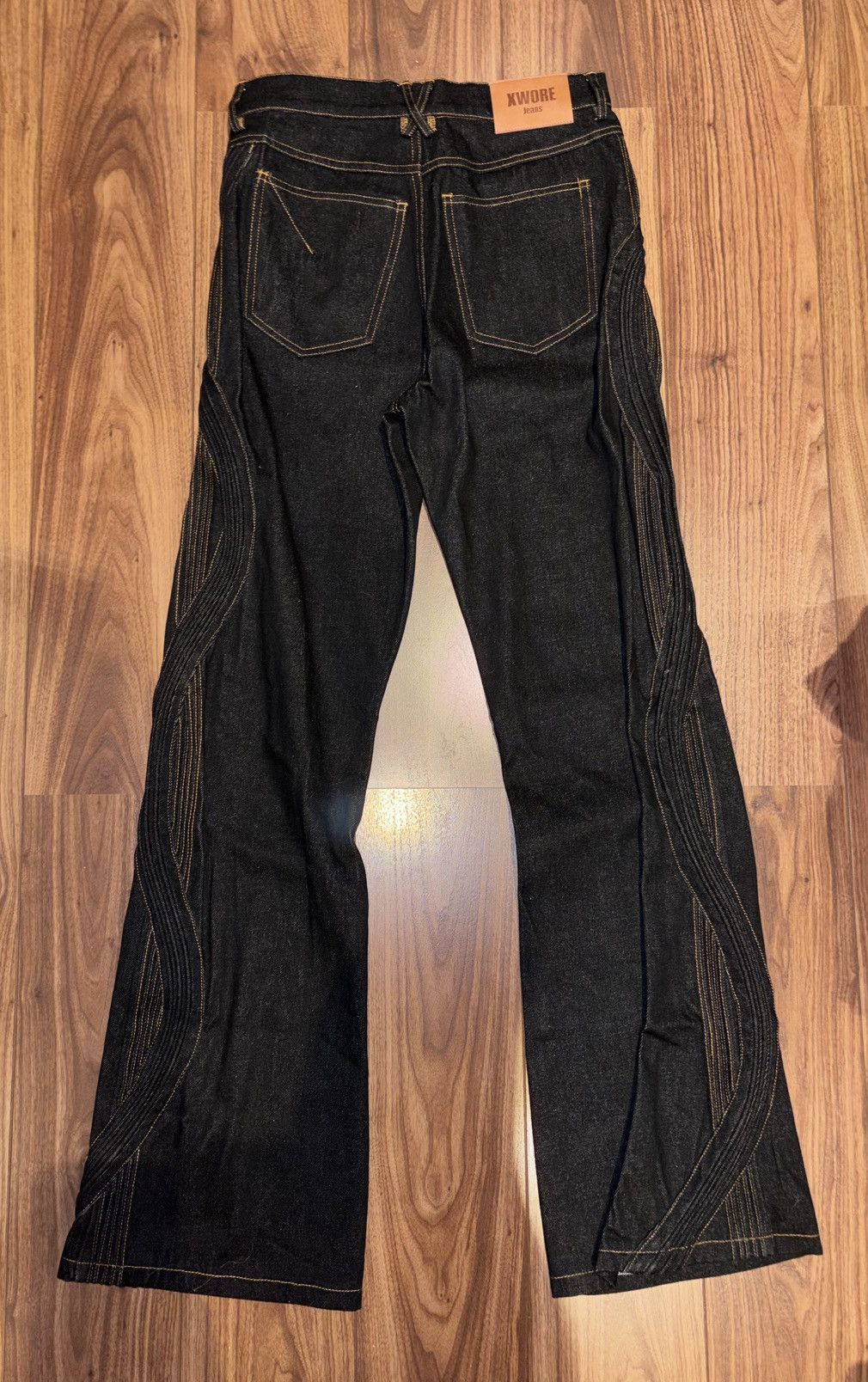 Other Xwore Raw Denim Jeans Waved Denim Size US 30 / EU 46 - 5 Thumbnail