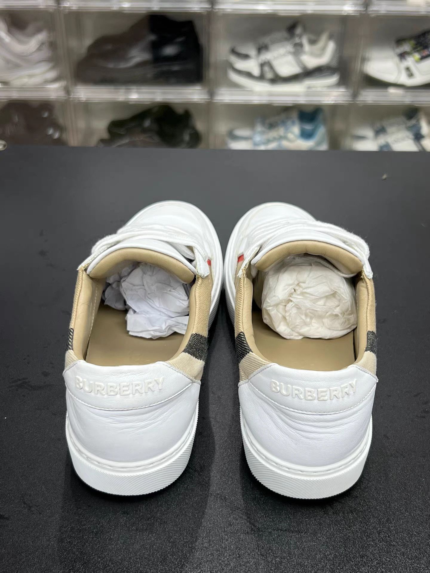 Burberry Burberry Check Low-Top Sneakers K15 Size US 6 / IT 36 - 7 Thumbnail