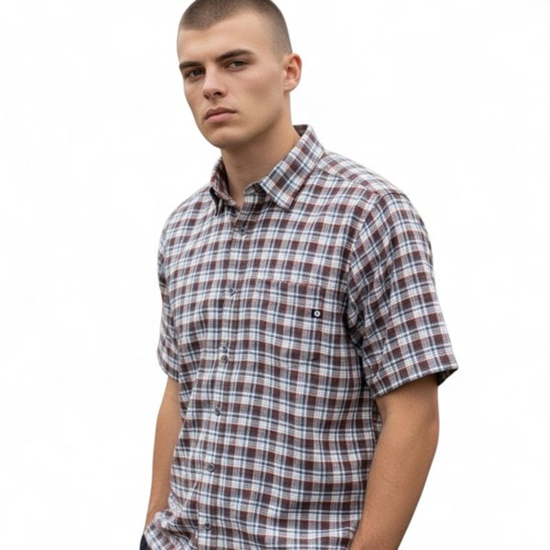 Marmot NWT MARMOT Syrocco Short Sleeve Button Up Whiskey Brown SM Size US S / EU 44-46 / 1 - 7 Thumbnail