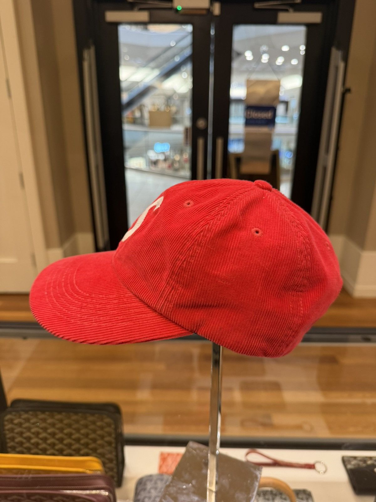 Supreme Supreme Corduroy Six Panel Hat - Red Size ONE SIZE - 2 Thumbnail