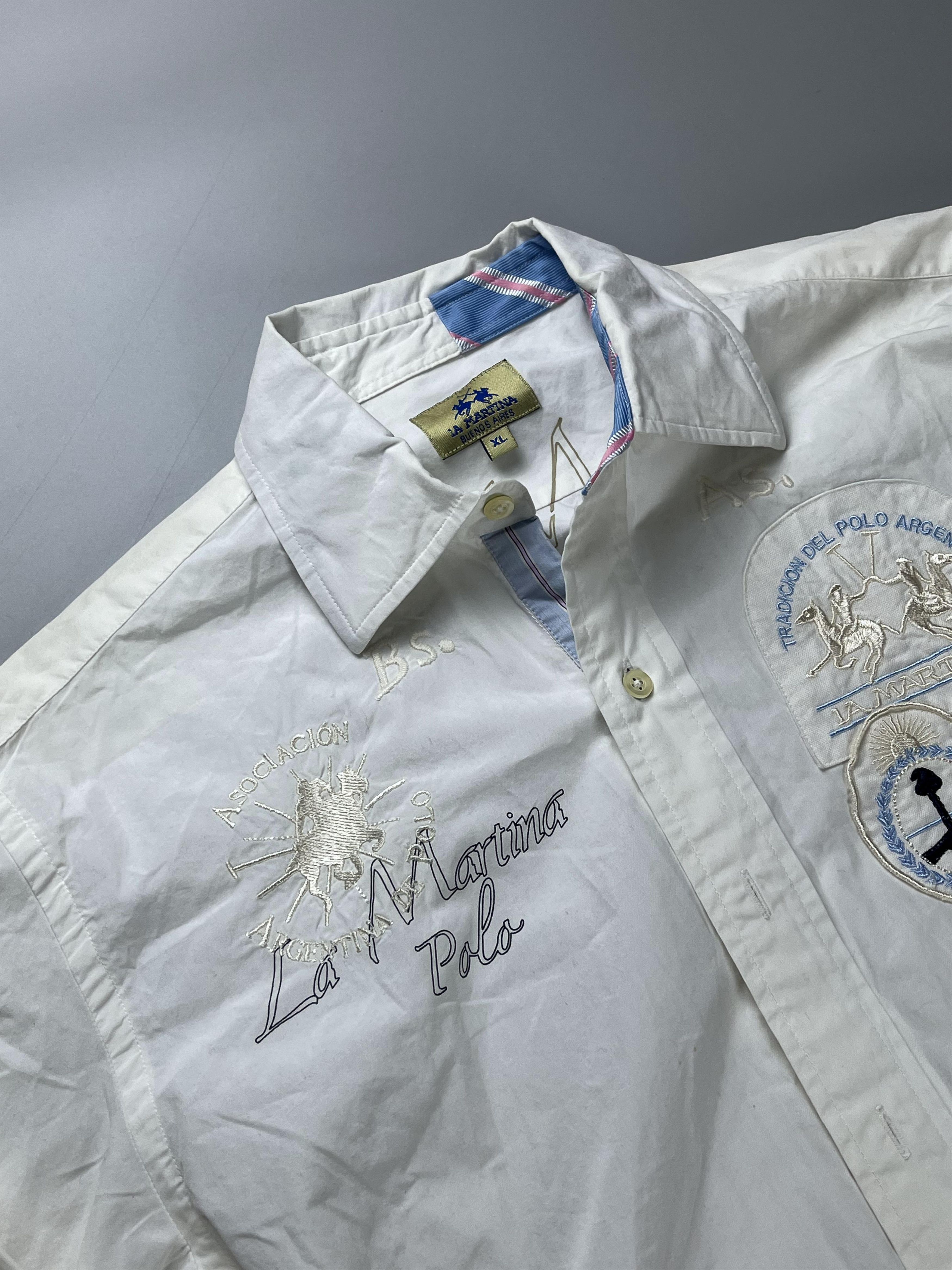 La Martina × Vintage La Martina Vintage Shirt Size US L / EU 52-54 / 3 - 2 Thumbnail