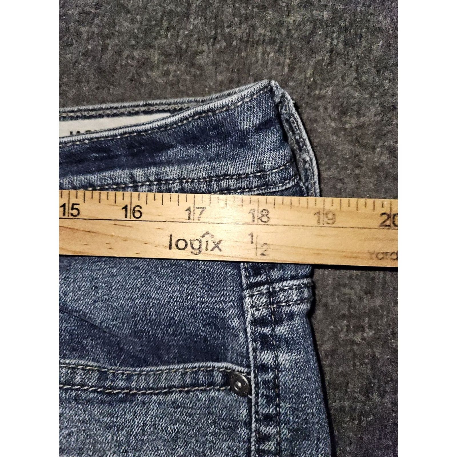 Buffalo David Bitton VINTAGE Buffalo David Bitton Jackson-X Straight Jeans Men's 36x30 Blue Stretch Preppy Size US 36 / EU 52 - 3 Thumbnail