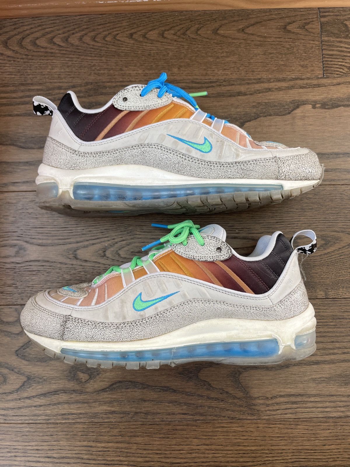 Nike Nike Air Max 98 On Air NYC La Mezcla Size US 9 / EU 42 - 2 Thumbnail