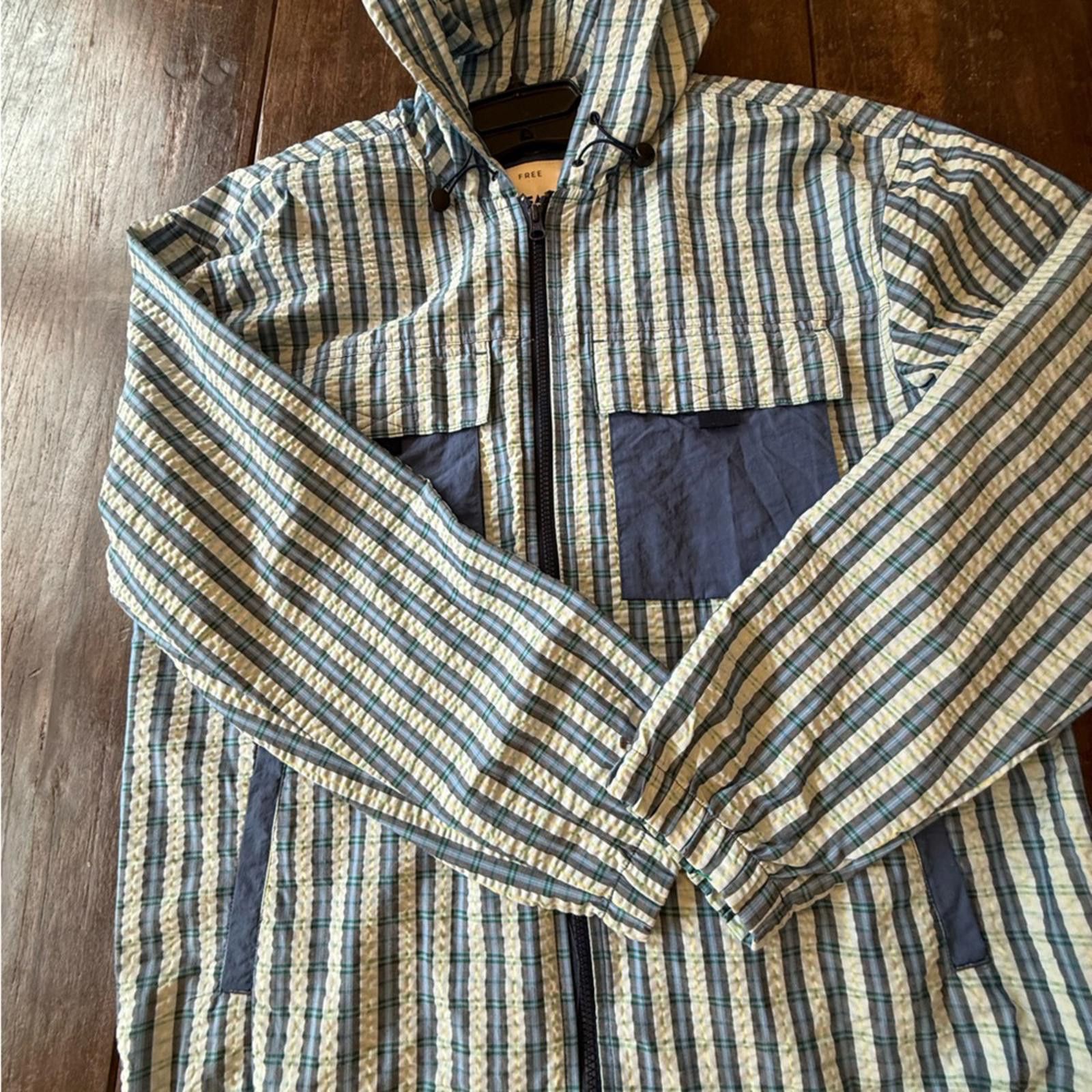 Other Men's Plaid Shirt Jacket in Green and Yellow Size US M / EU 48-50 / 2 - 1 Thumbnail