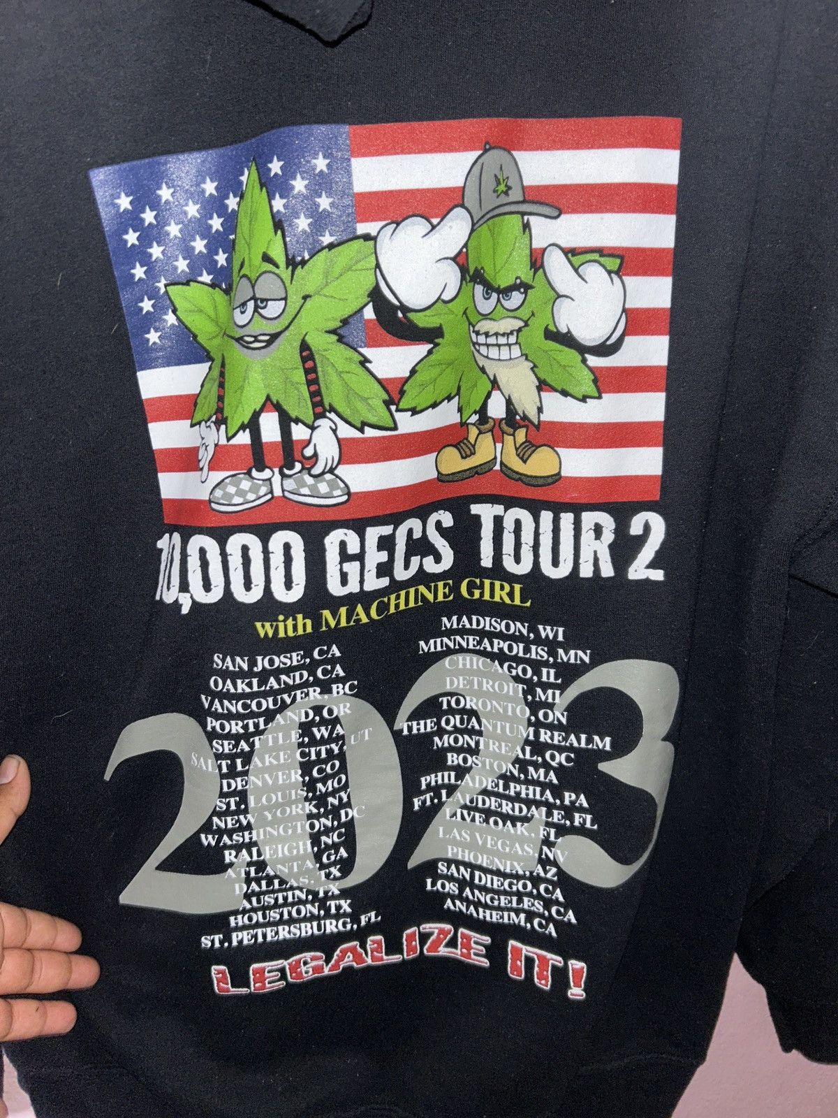 Other 100 Gecs 10,000 Gecs Hoodie Size US XL / EU 56 / 4 - 4 Thumbnail