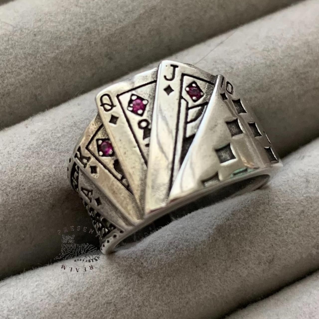 Japanese Brand × Vintage Poker Adjustable Ring Size ONE SIZE - 6 Thumbnail