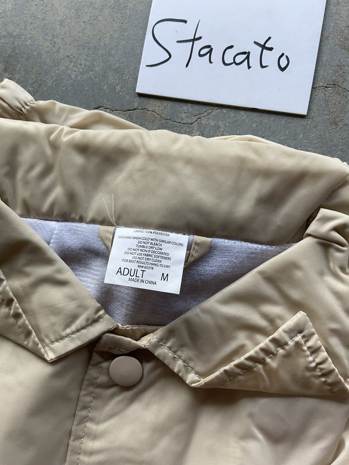 Gnarcotic Gnarcotic Lil Gnar Windbreaker Beige Size US M / EU 48-50 / 2 - 6 Thumbnail