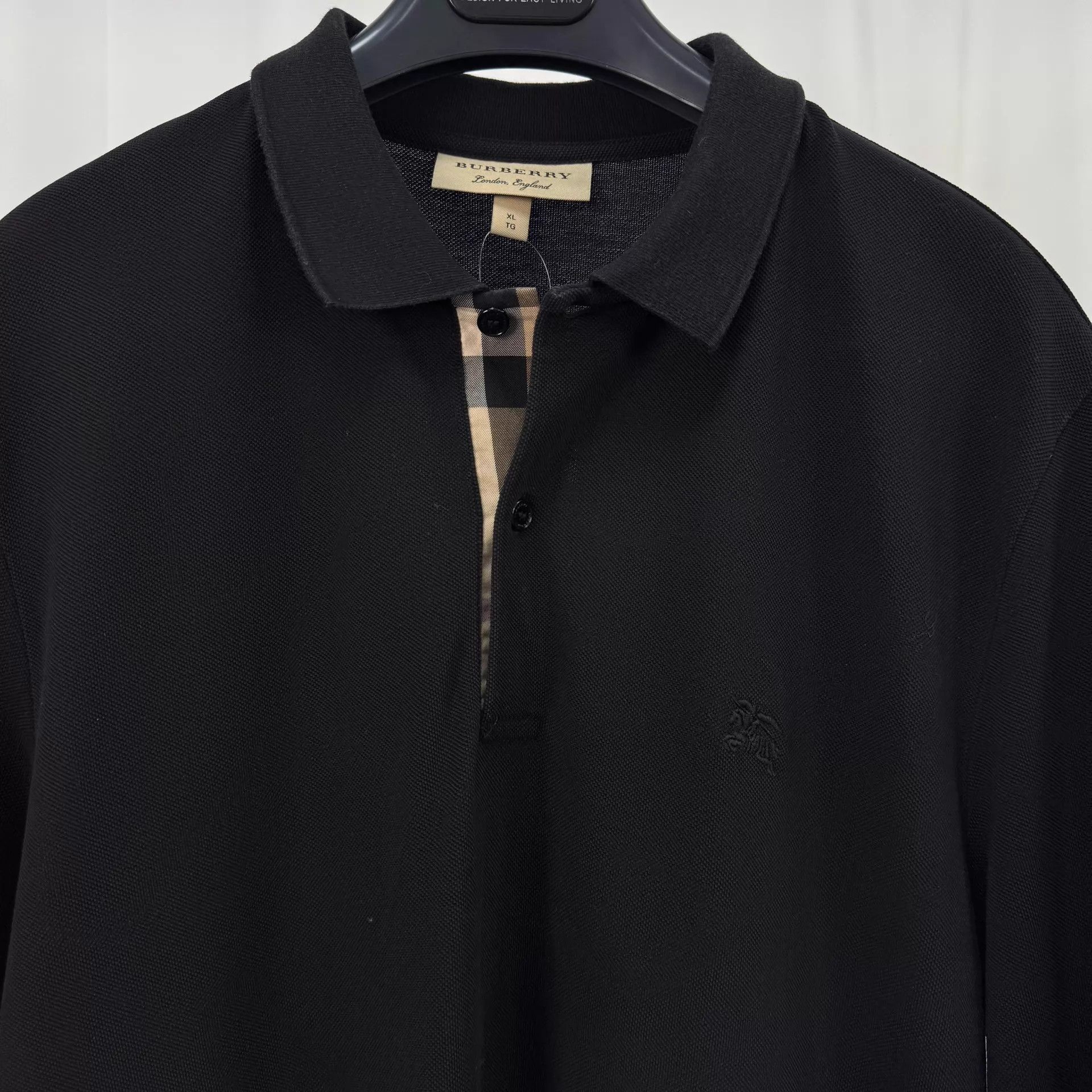 Burberry Burberry Embroidered Horseferry LS Polo XL 99New Size US XL / EU 56 / 4 - 3 Thumbnail
