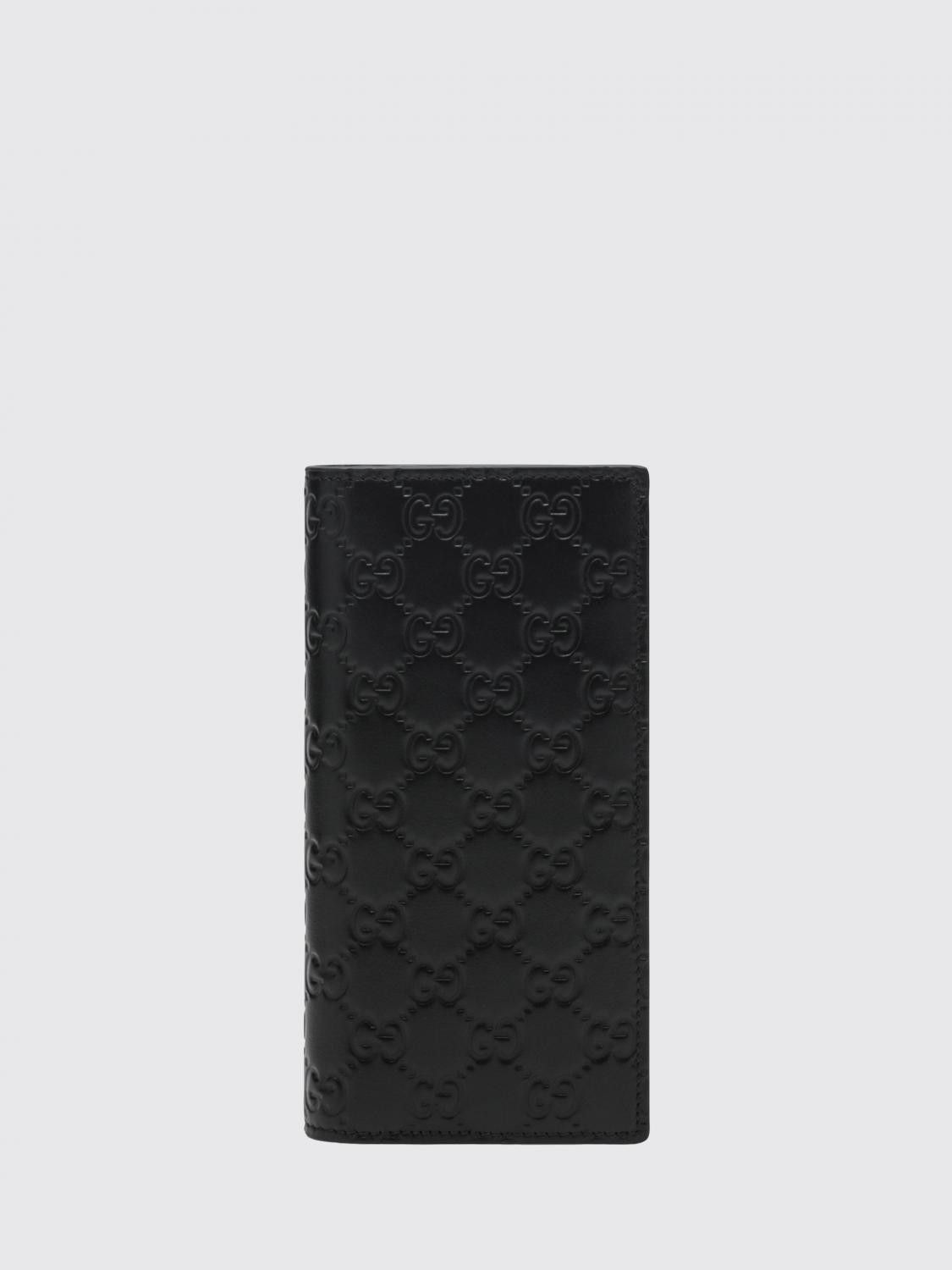 Gucci Gucci Wallet Men Black Size ONE SIZE - 1 Thumbnail