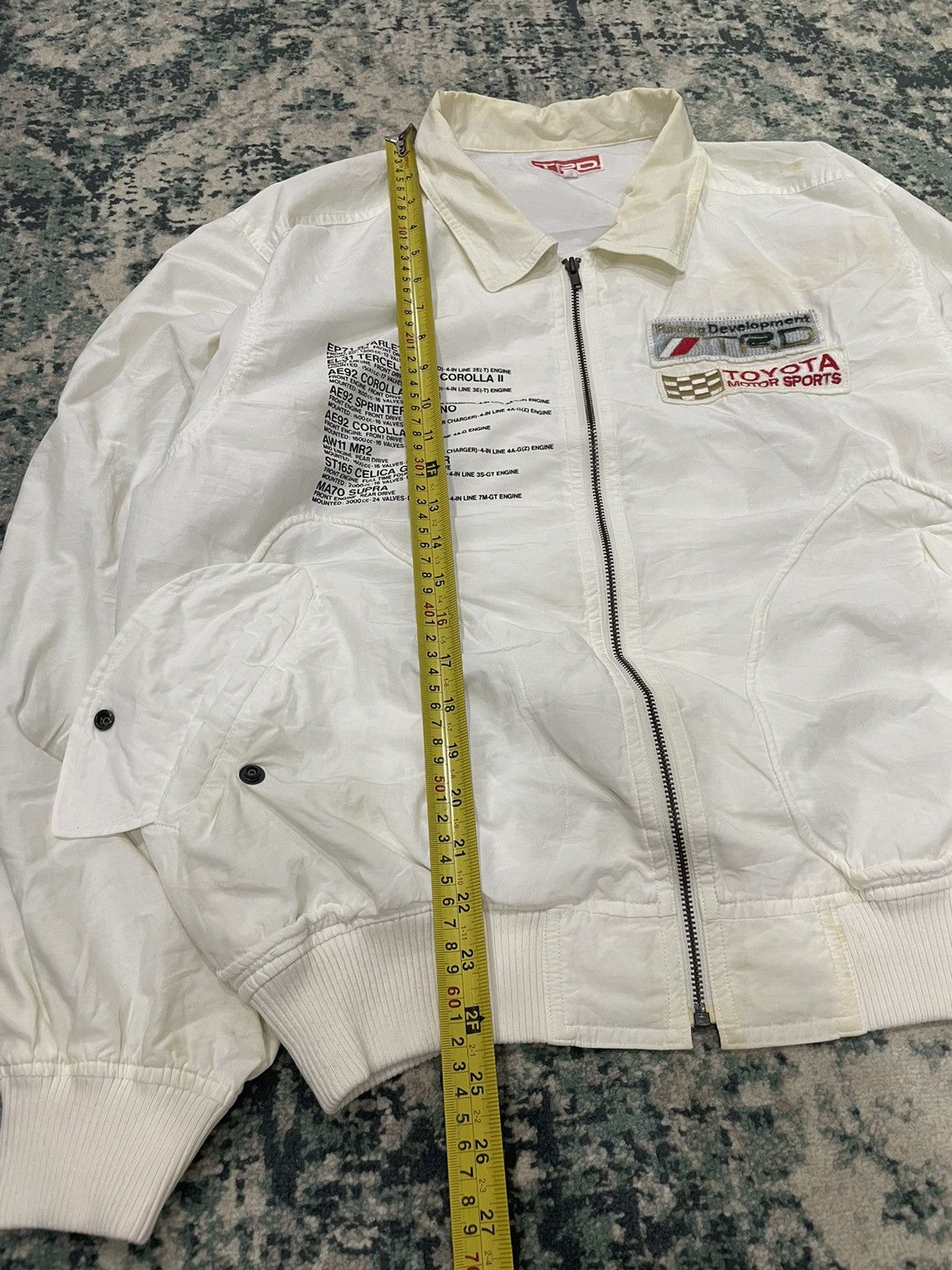 Gear for Sports Vintage Ma-1 Toyota TRD Japan Domestic Market Trueno Jacket Size US L / EU 52-54 / 3 - 10 Thumbnail