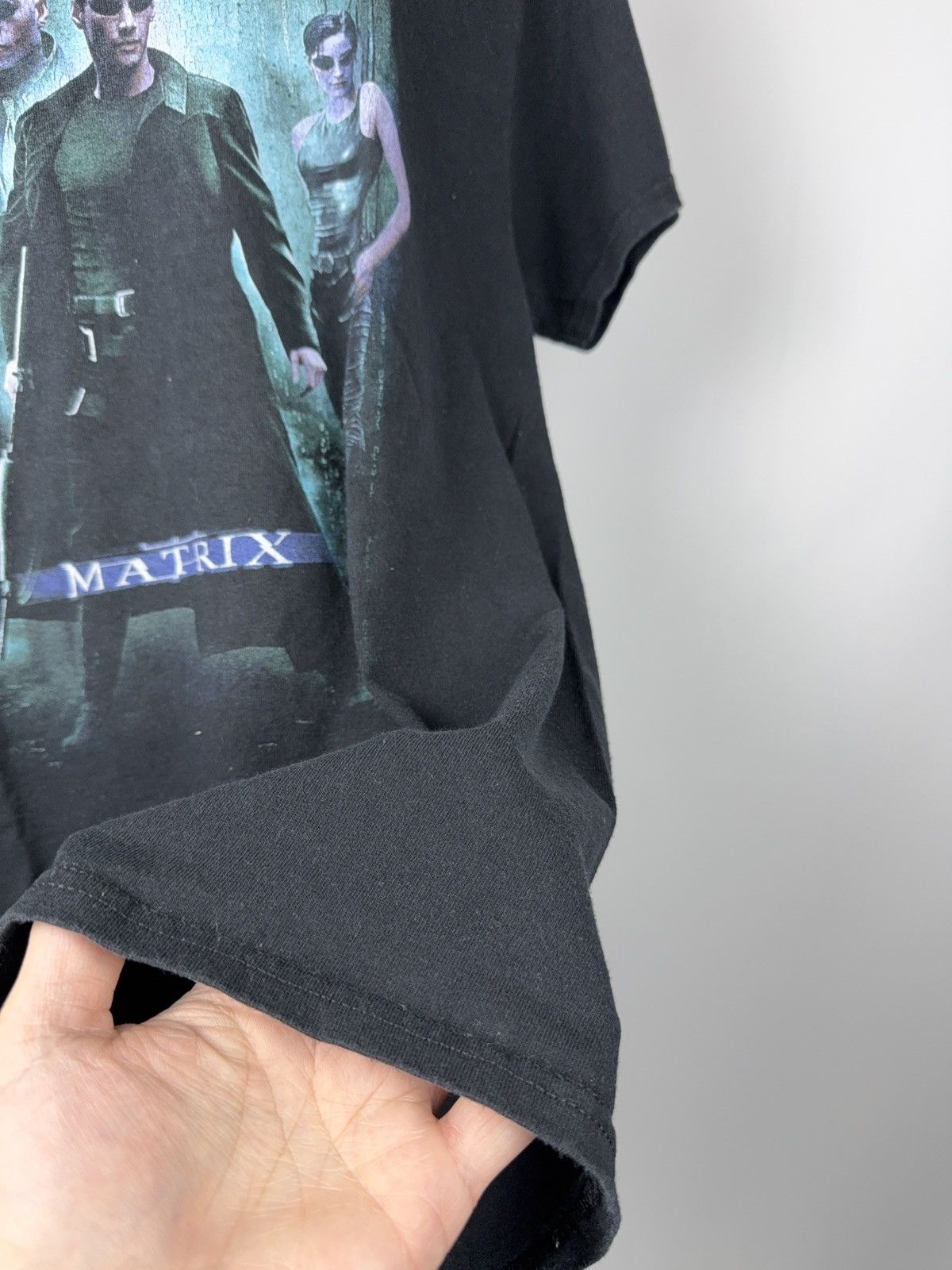 Vintage 2020 The Matrix Movie T-Shirt Neo Film Promo Black Tee Size US M / EU 48-50 / 2 - 8 Thumbnail