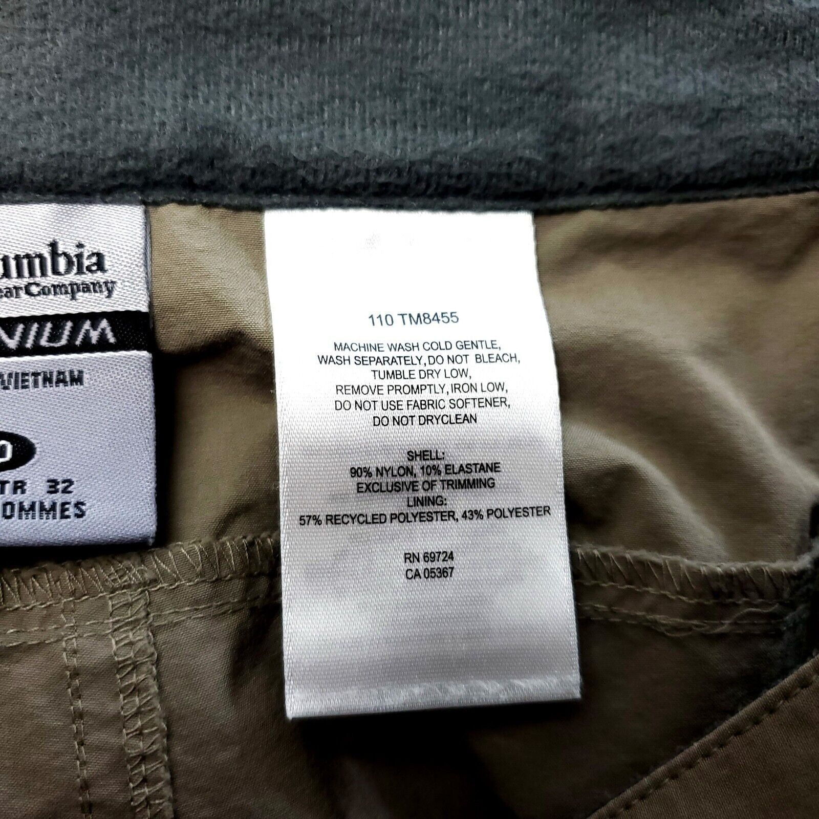 Columbia Columbia Titanium Omni-Dry Nylon Snowboard Pants Tan Flat Fr Size US 42 / EU 58 - 4 Thumbnail