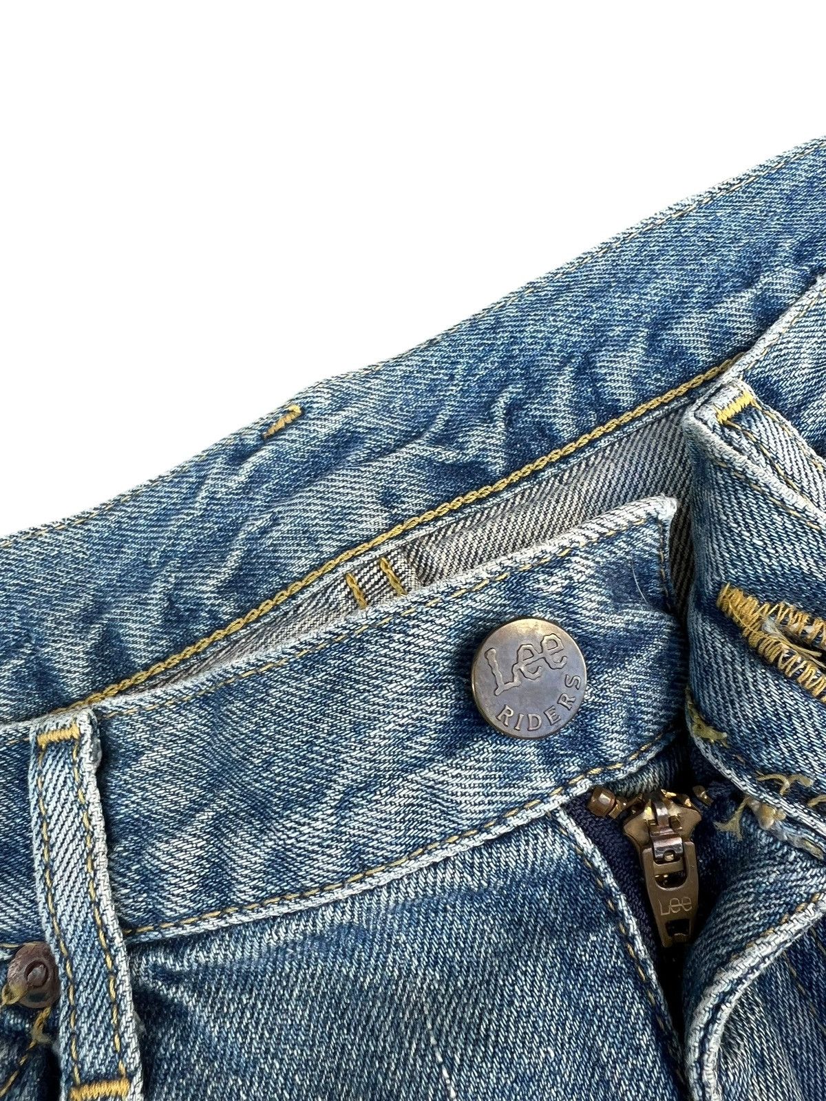 Lee Vintage 00s Lee Riders Mud Denim Bootcut Jeans Size US 32 / EU 48 - 7 Thumbnail