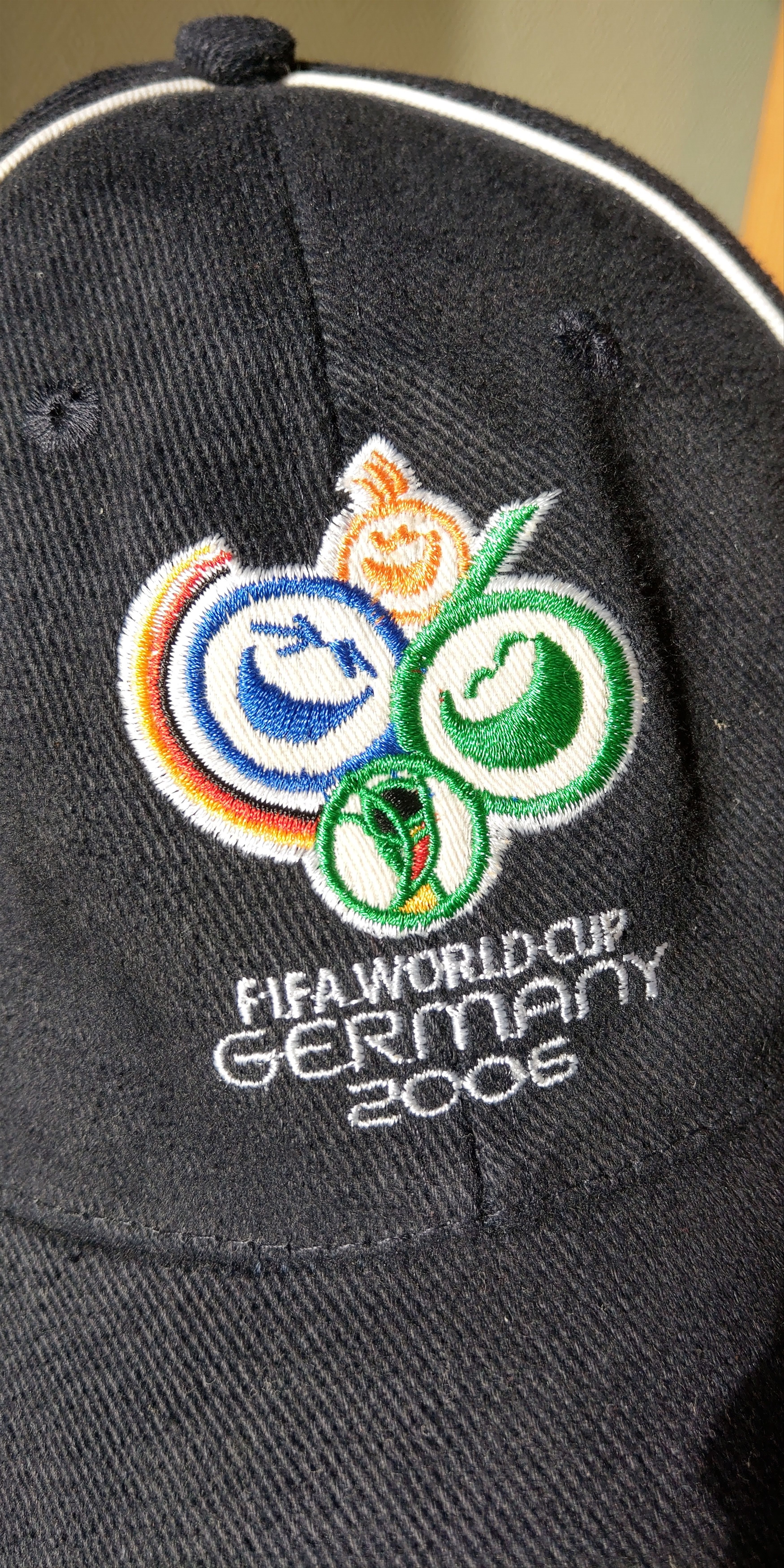 Vintage Original FIFA 2006 Germany World Cup Hat Cap Vintage Sport Size ONE SIZE - 2 Thumbnail