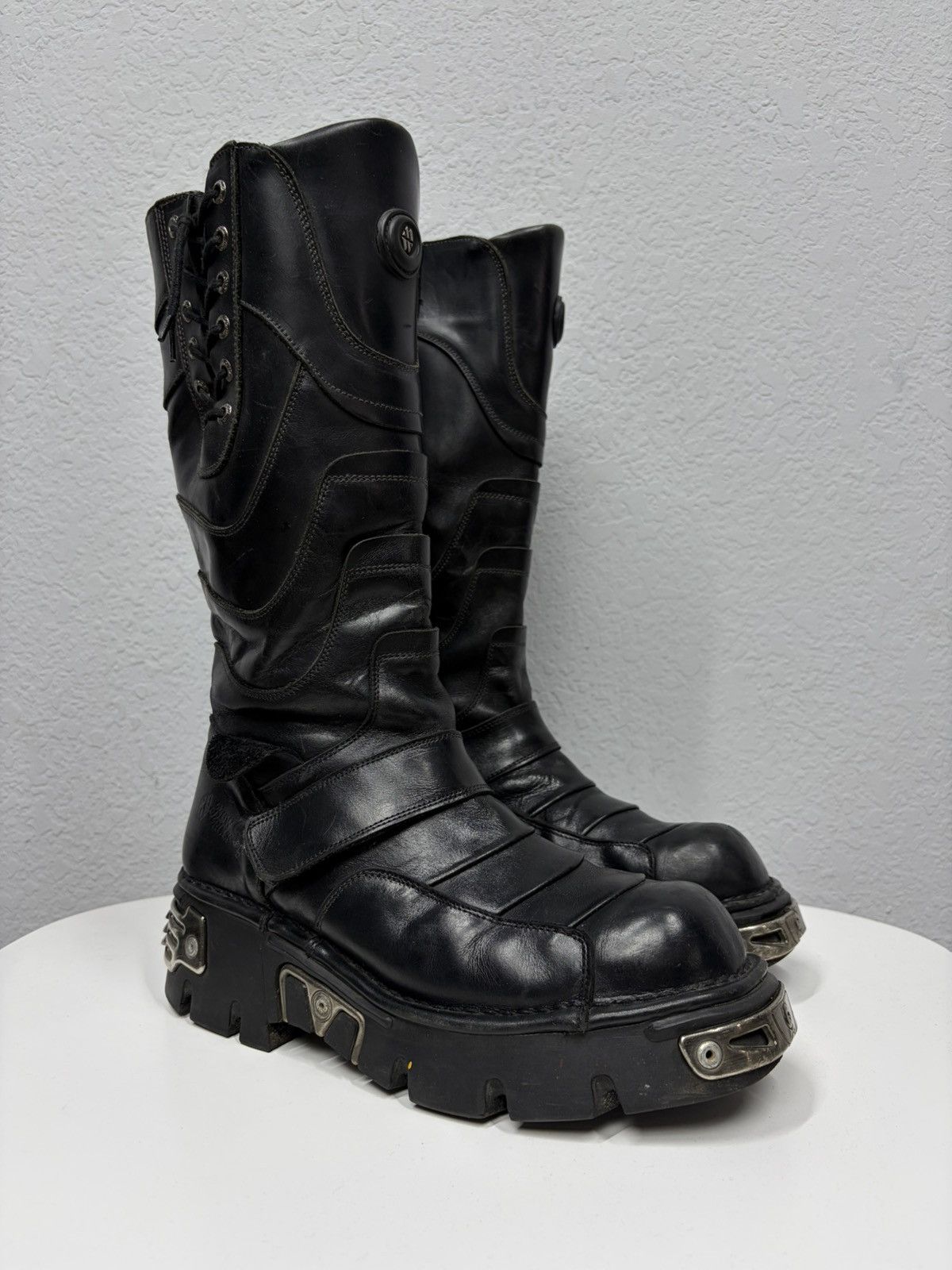 New Rock New Rock x Jaded London Scar Reactor Boots | Grailed