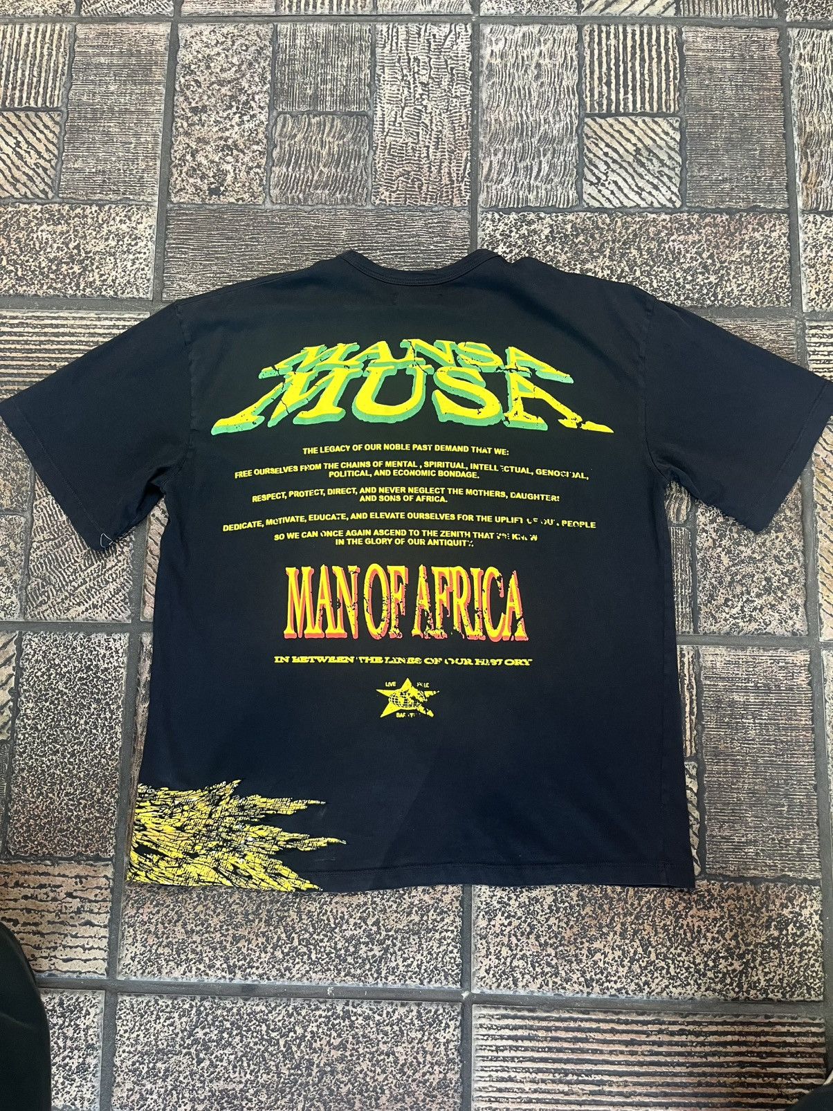 Barriers New Barriers Mansa Musa Tee "Black" Sz. XXL Size US XXL / EU 58 / 5 - 3 Thumbnail