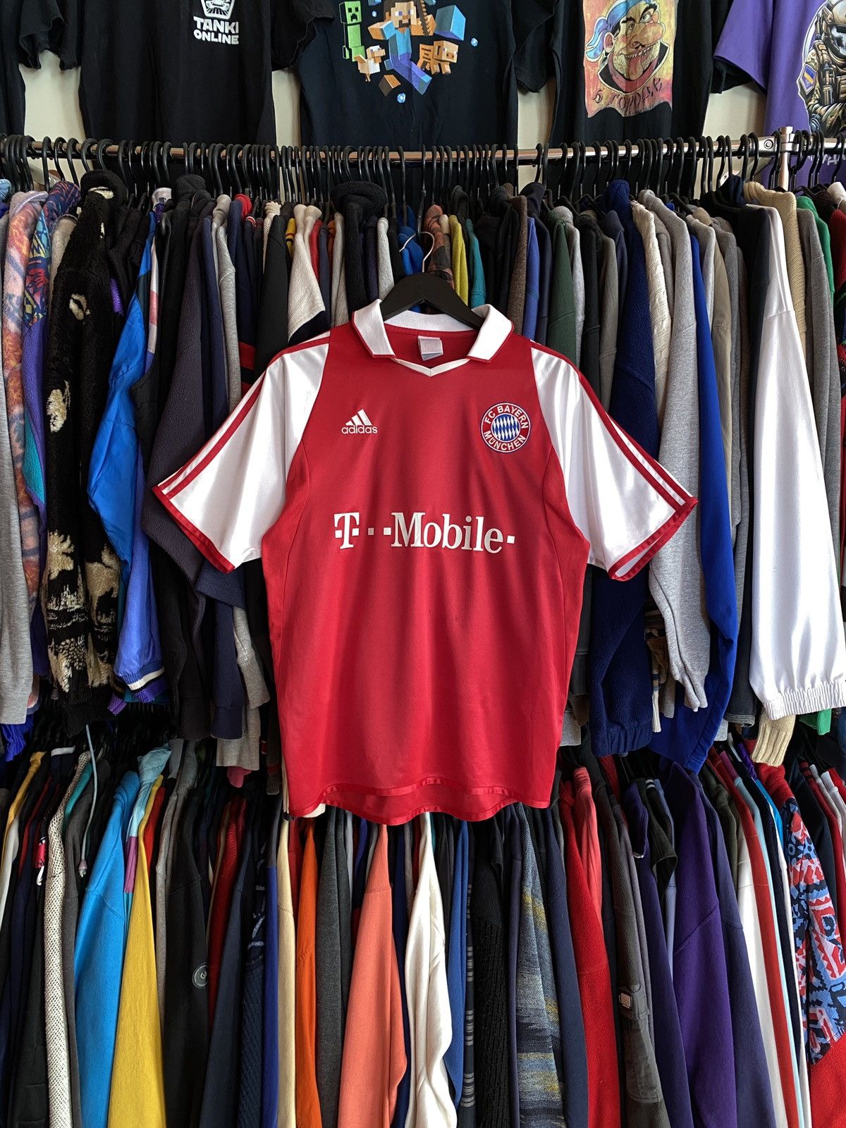 Adidas VINTAGE ADIDAS FC BAYERN MUNCHEN JERSEY T-SHIRT Y2k Size US M / EU 48-50 / 2 - 1 Thumbnail