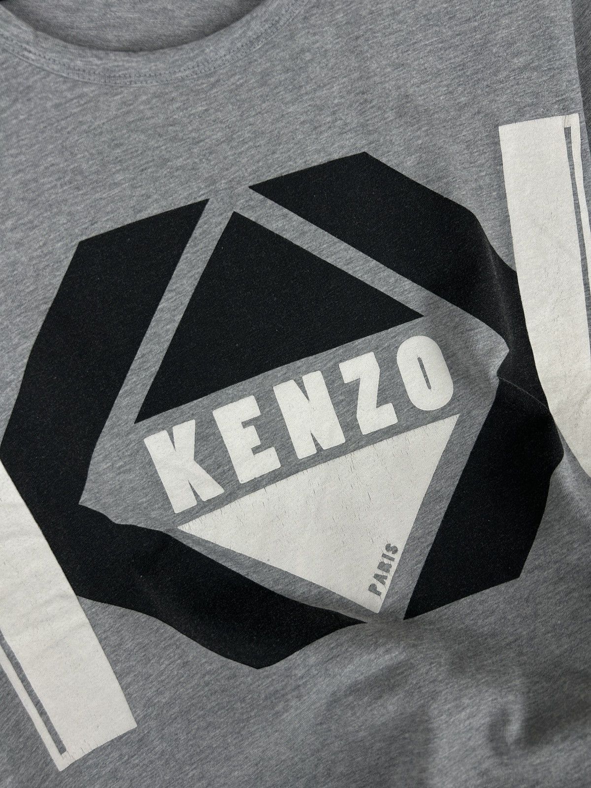 Kenzo Mens Kenzo Paris T Shirt big logo luxury tee Size US M / EU 48-50 / 2 - 5 Thumbnail