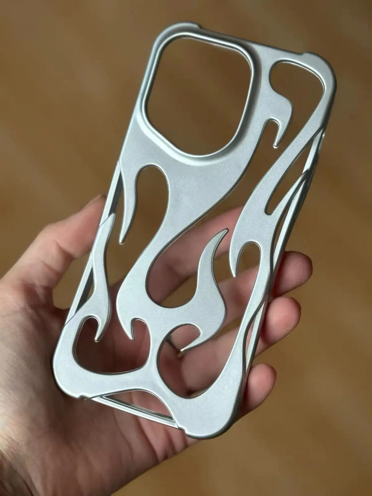 Designer × Other iPhone 14/15/16 Pro Max 3D Flame Phone Case Cover Size ONE SIZE - 1 Thumbnail