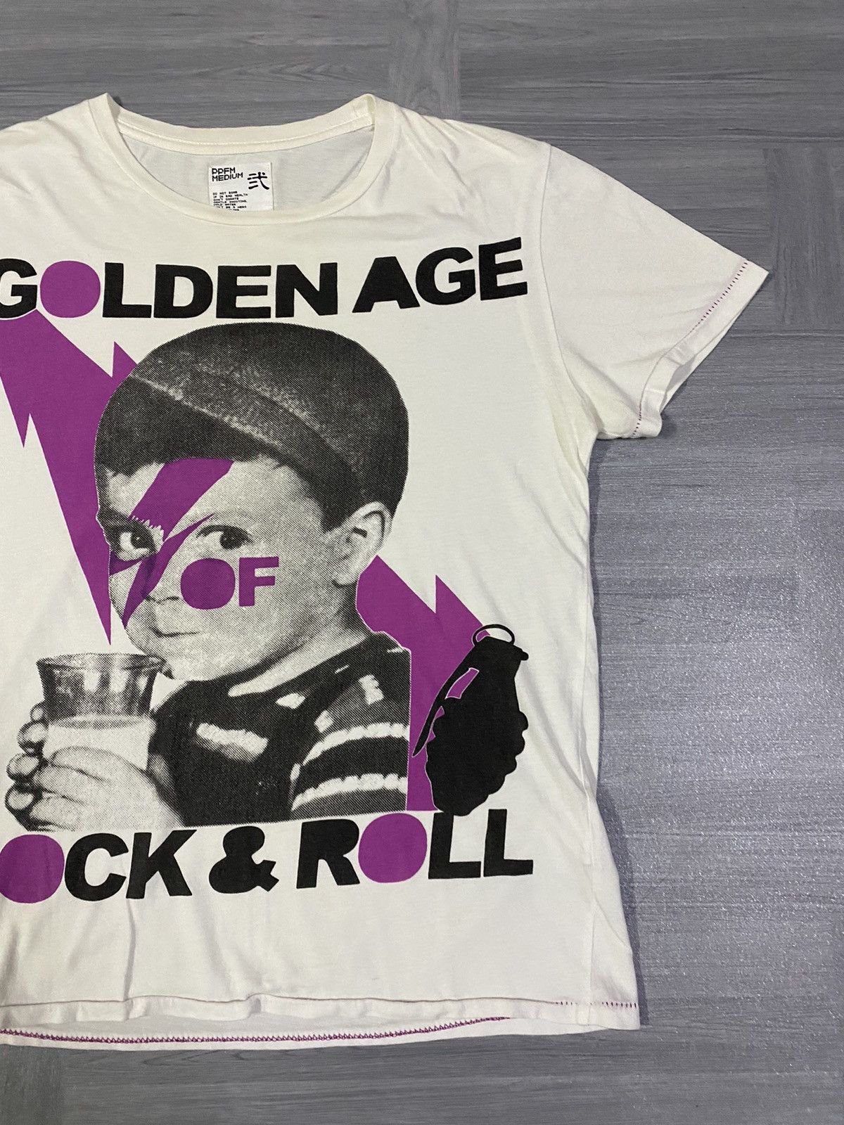 PPFM 2000s PPFM - Printed Baby Face T-Shirt Size US M / EU 48-50 / 2 - 5 Thumbnail