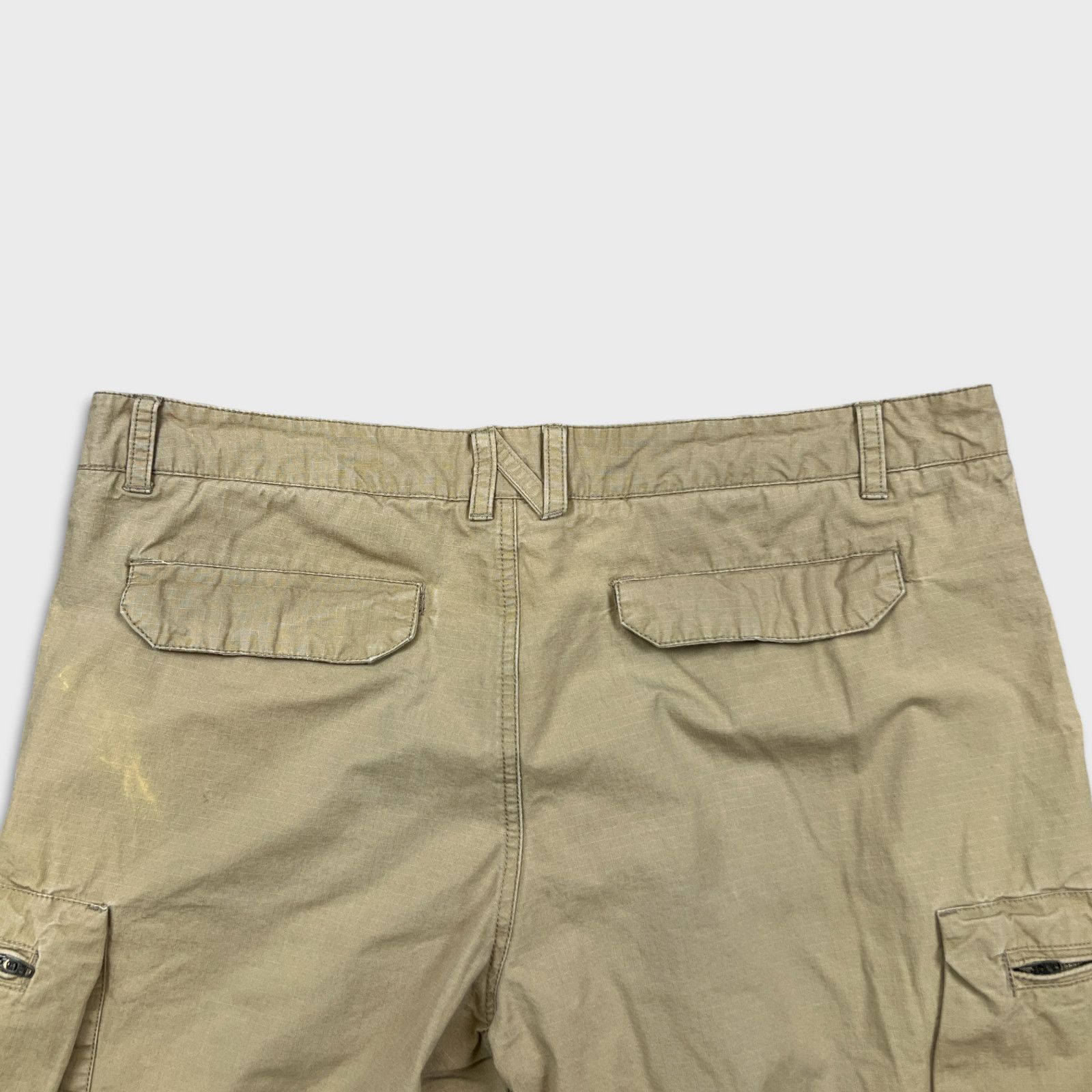 Nike × Vintage Nike Sportswear Shorts Size 36 Swoosh Cargo Khaki Pants Size US 36 / EU 52 - 6 Thumbnail