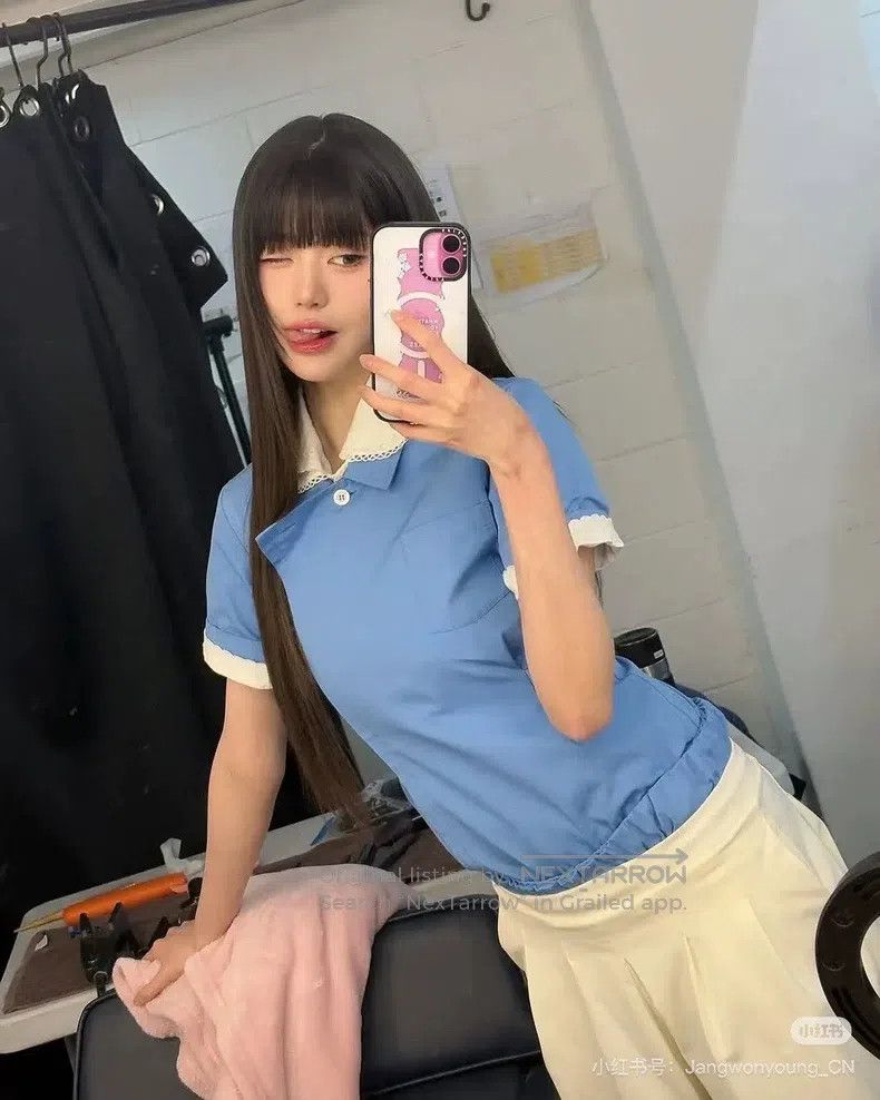 Miu Miu Miu Miu 36 Blue waist shirt Size S / US 4 / IT 40 - 7 Thumbnail