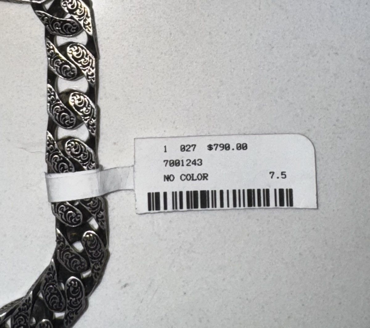 Gucci GUCCI Silver Interlocking G Chain Bracelet Size ONE SIZE - 8 Thumbnail
