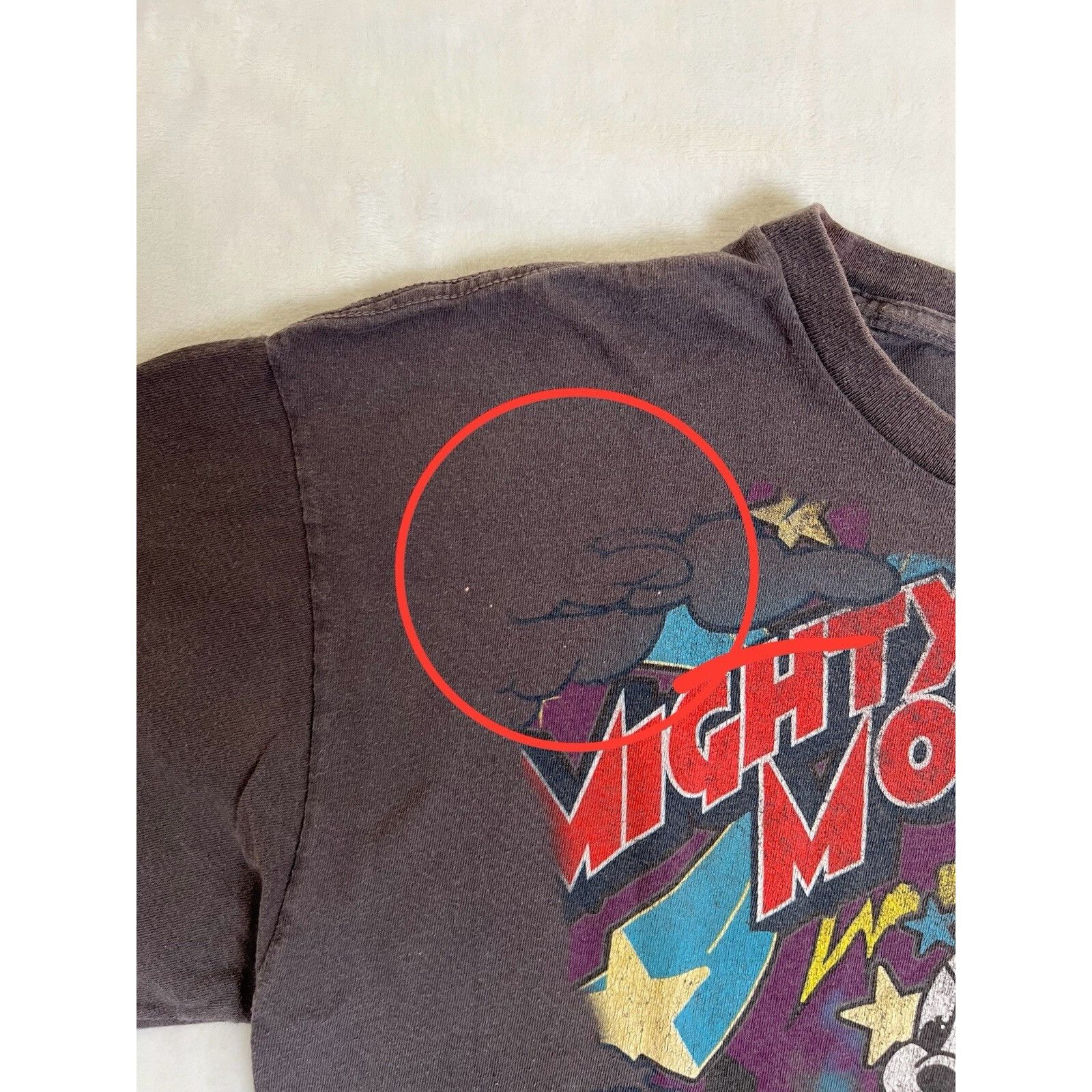 Other Vintage Mighty Mouse T-Shirt Size Large Retro Cartoon 90s Size US L / EU 52-54 / 3 - 3 Thumbnail