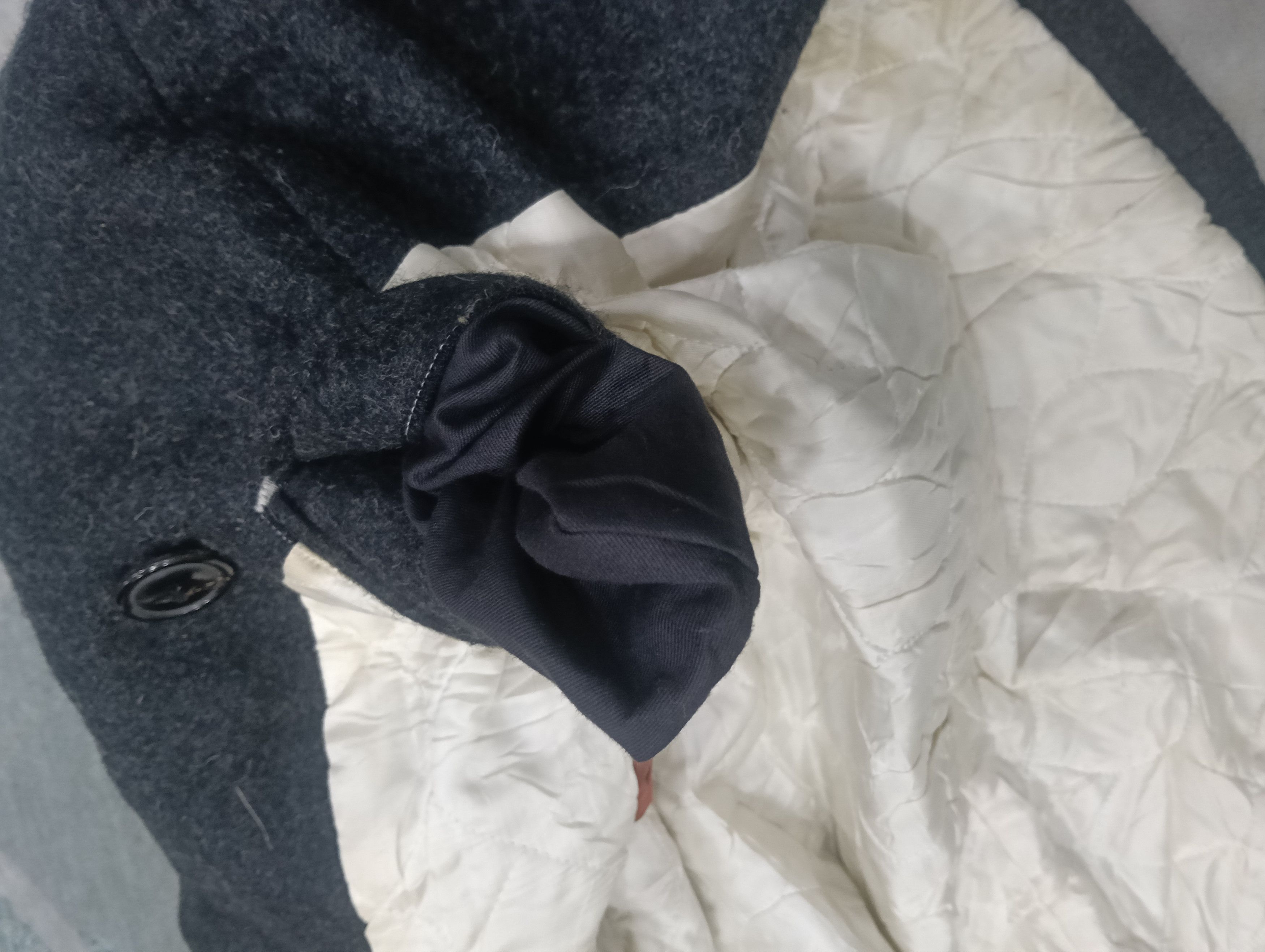 Yohji Yamamoto Coal Black Japanese Brand Wool Jacket Size US M / EU 48-50 / 2 - 19 Thumbnail