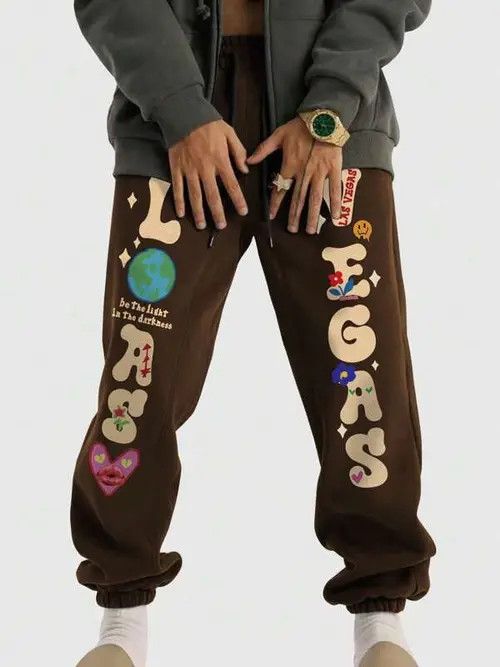 Other Vintage Joggers sweatpants graphic Street Size US 32 / EU 48 - 1 Thumbnail