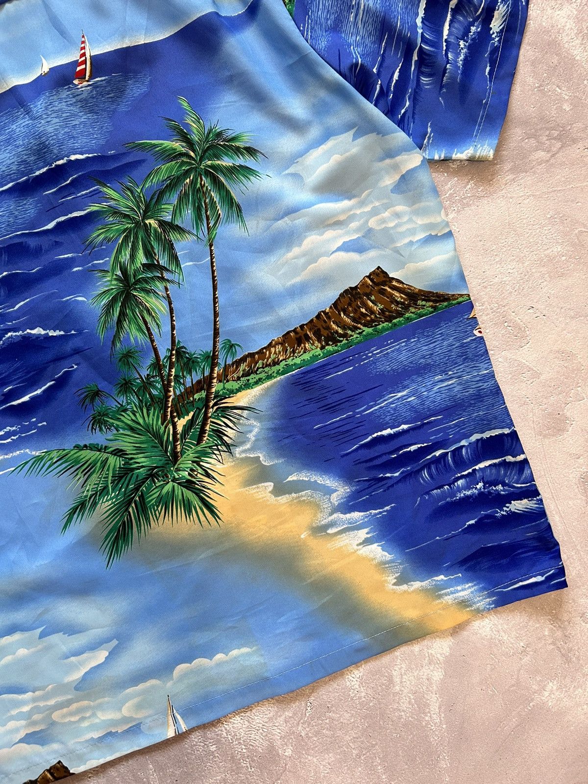 Vintage Vintage 90's Will Rich Honolulu Hawaiian Shirt Sz L Surf Size US L / EU 52-54 / 3 - 8 Thumbnail