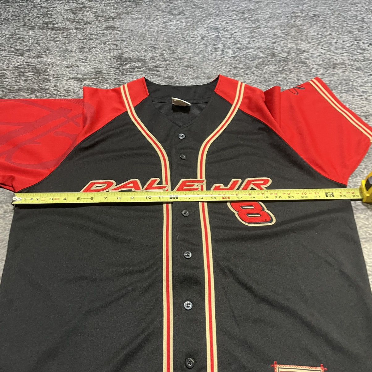 Chase Authentics Vintage Dale Earnhardt Jr #8 Baseball Jersey NASCAR Racing Size US L / EU 52-54 / 3 - 9 Thumbnail