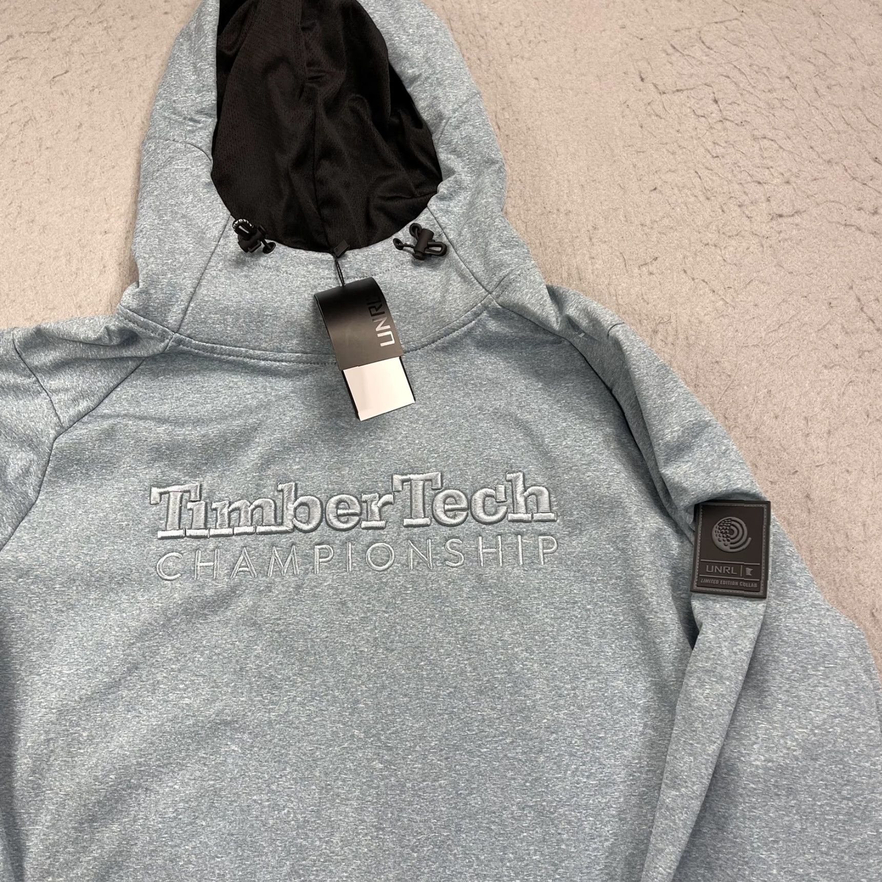 Vintage UNRL Hoodie Mens M Blue Crossover Hoodie II TimberTech Championship Golf Pullover Casual Sports Size US M / EU 48-50 / 2 - 3 Thumbnail