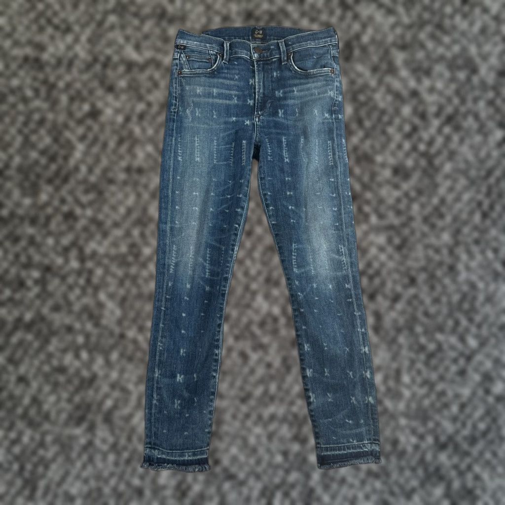 Citizens Of Humanity Citizens of Humanity Womens 27 Rocket Crop High Rise Skinny Jeans Blue 90s Size 27" / US 4 / IT 40 - 1 Thumbnail