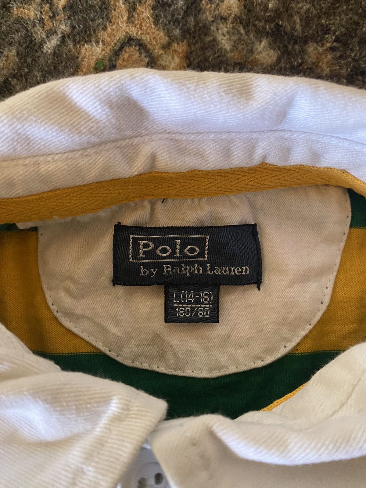 Polo Ralph Lauren 🔥RARE🔥🔥Polo Ralph Lauren Striped Polo Tee Size US S / EU 44-46 / 1 - 6 Thumbnail