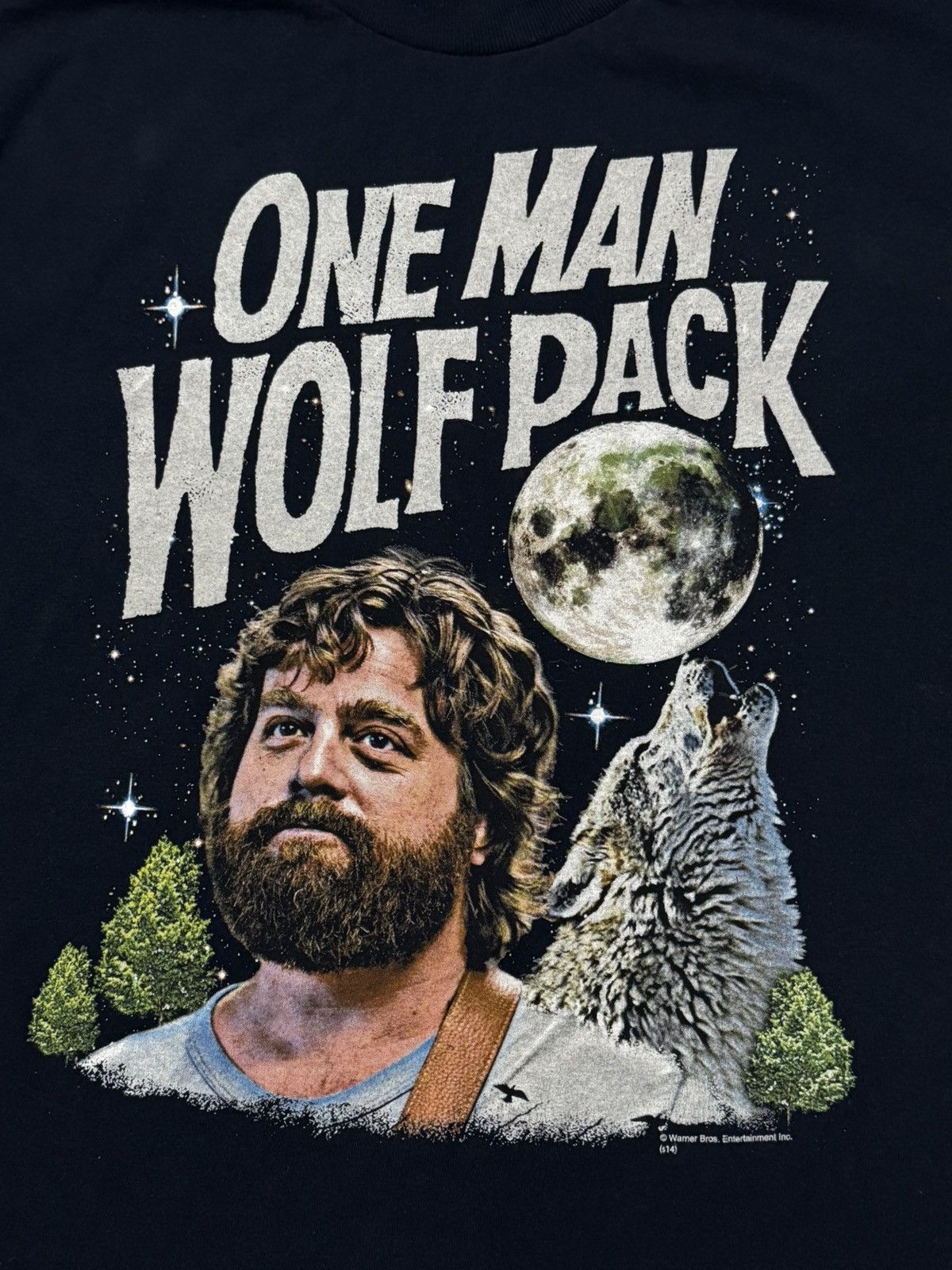 Warner Bros 🔷The Hangover One Man Wolf Pack T-shirt🔷 Size US L / EU 52-54 / 3 - 2 Thumbnail