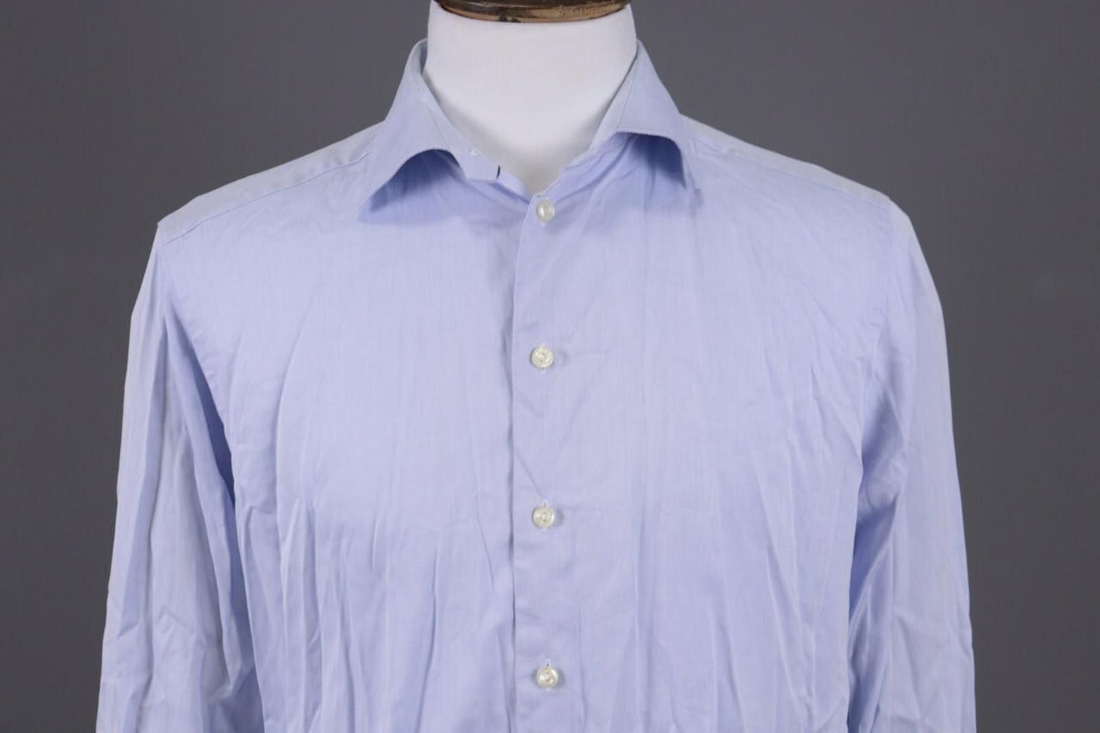Eton Eton Contemporary Fit Fine Twill Shirt Size 42 / 16 1/2 Size US M / EU 48-50 / 2 - 3 Thumbnail