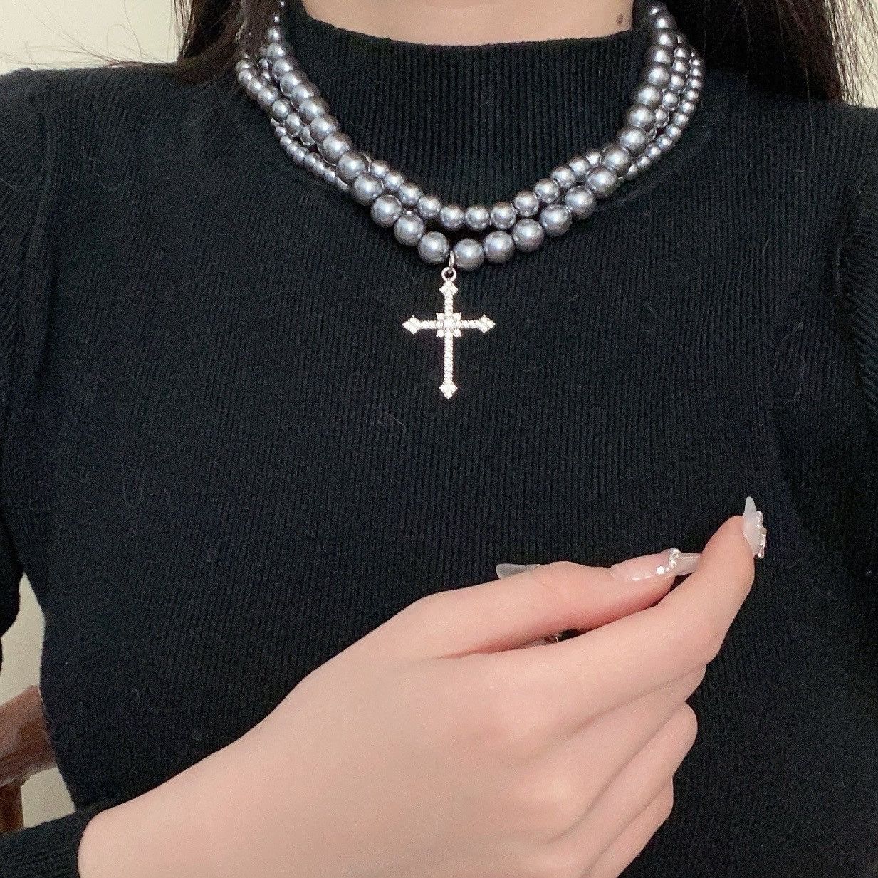 Other Cross Modern STEAL! Y2K Chains Necklace Chain Size ONE SIZE - 2 Thumbnail