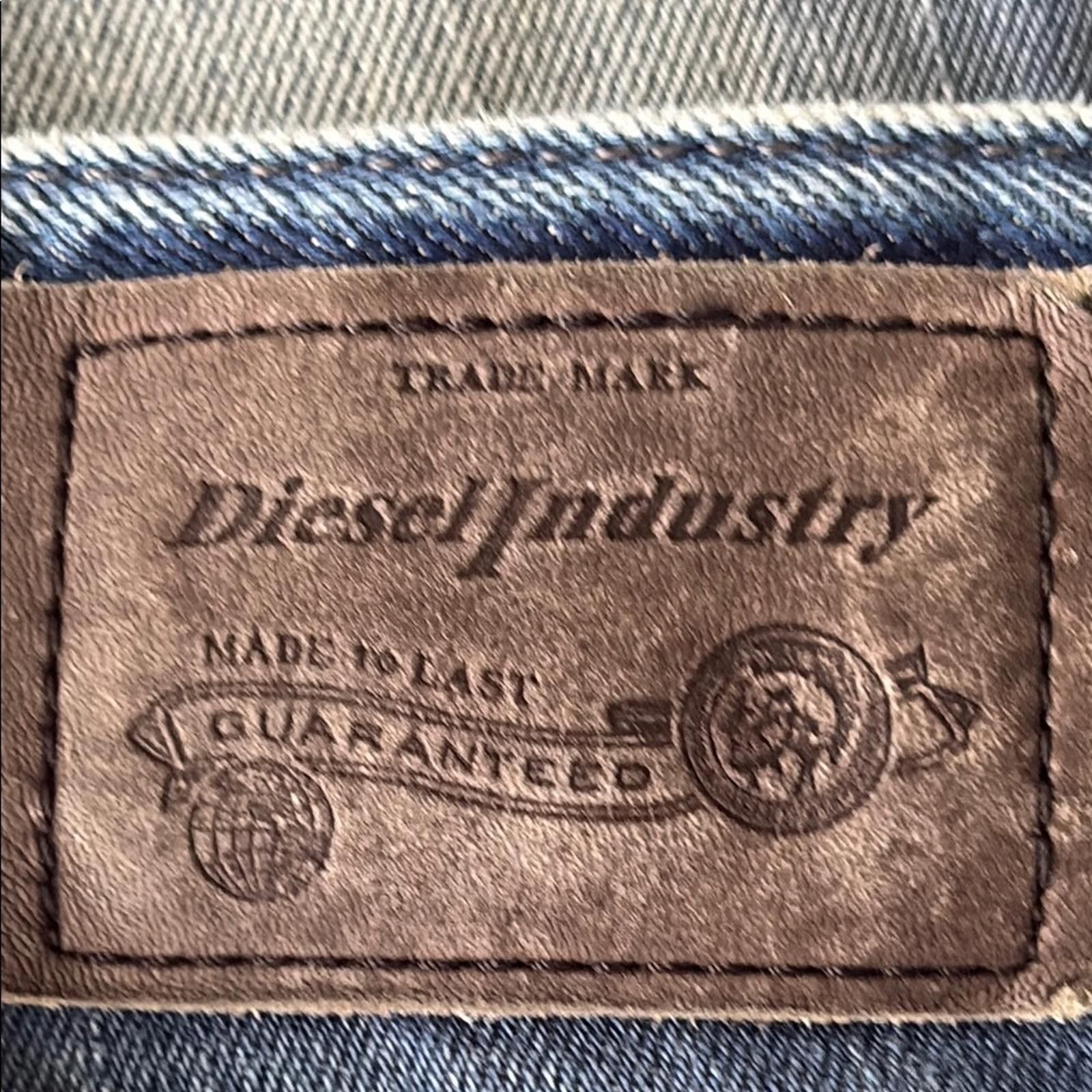 Diesel Diesel Thavar Distressed Slim Skinny Wash 0663E Jeans Sz 29 Size US 29 - 11 Thumbnail