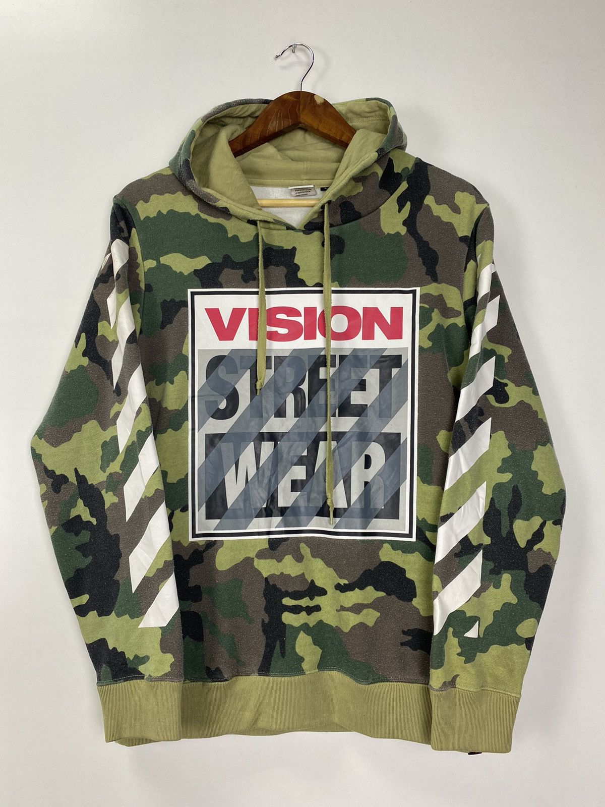 Vision Streetwear Vision Streetwear off -white design hoodies Size US L / EU 52-54 / 3 - 9 Thumbnail